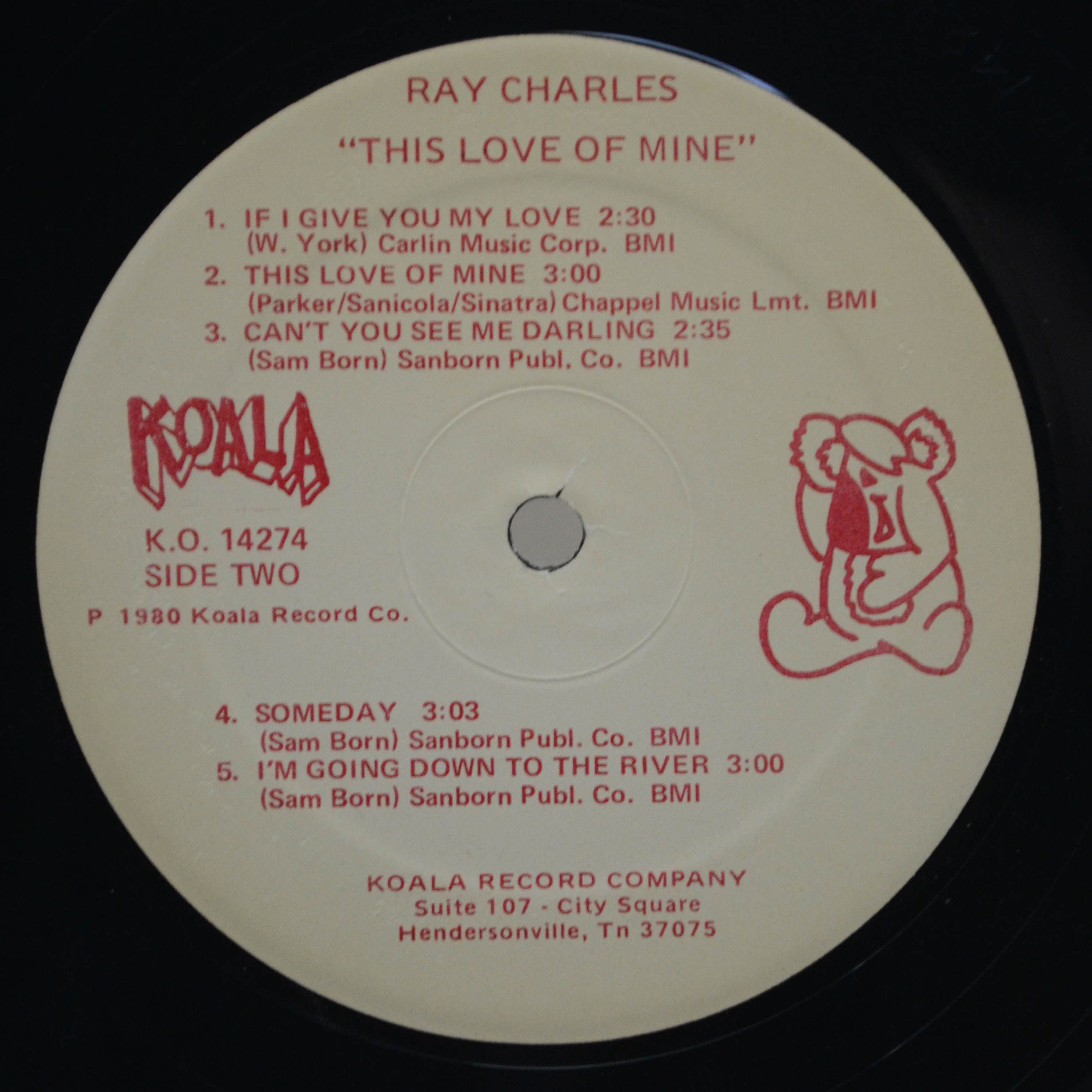 Ray Charles — This Love Of Mine (USA), 1979
