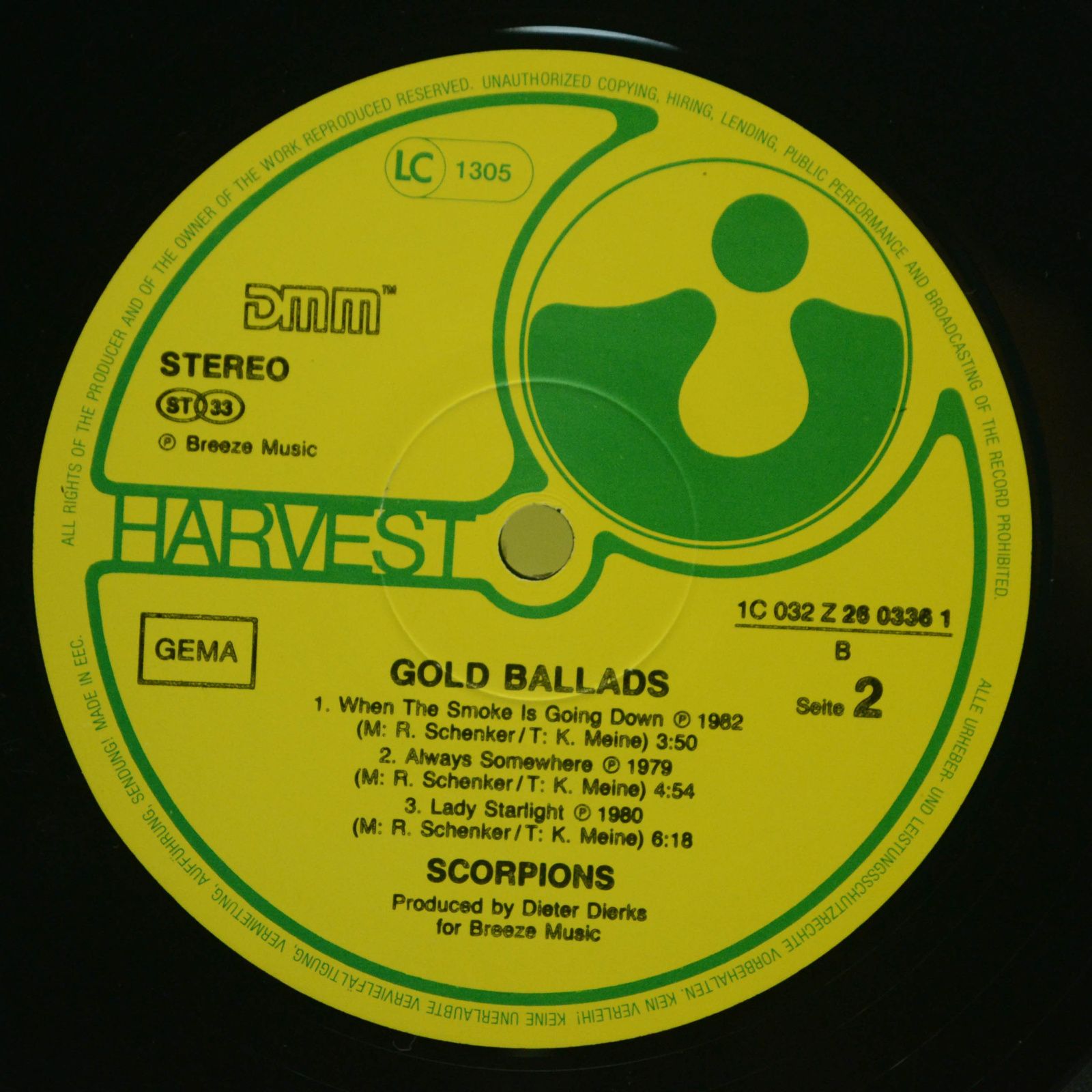 Scorpions — Gold Ballads, 1984