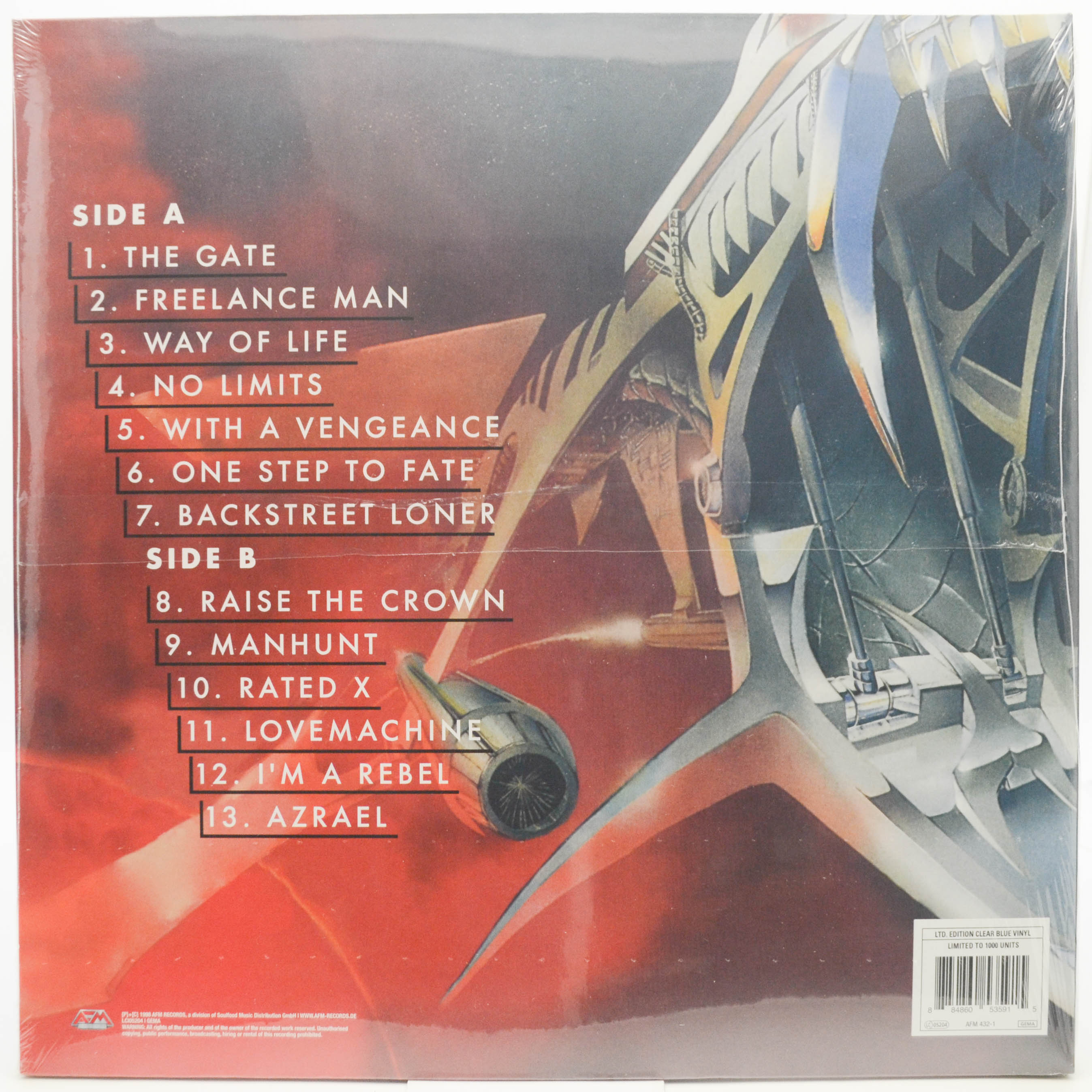 U.D.O. — No Limits, 1998