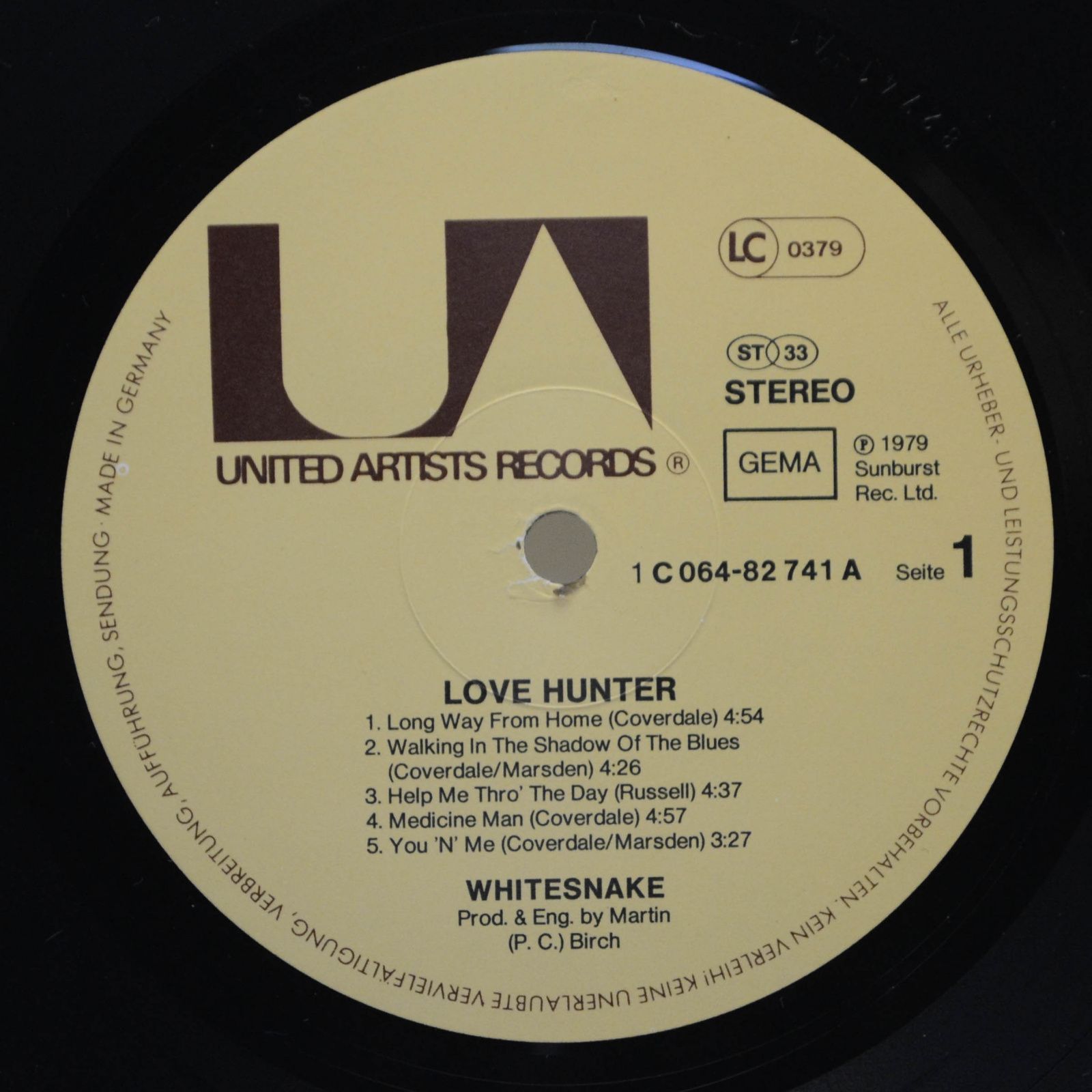 Whitesnake — Lovehunter, 1979