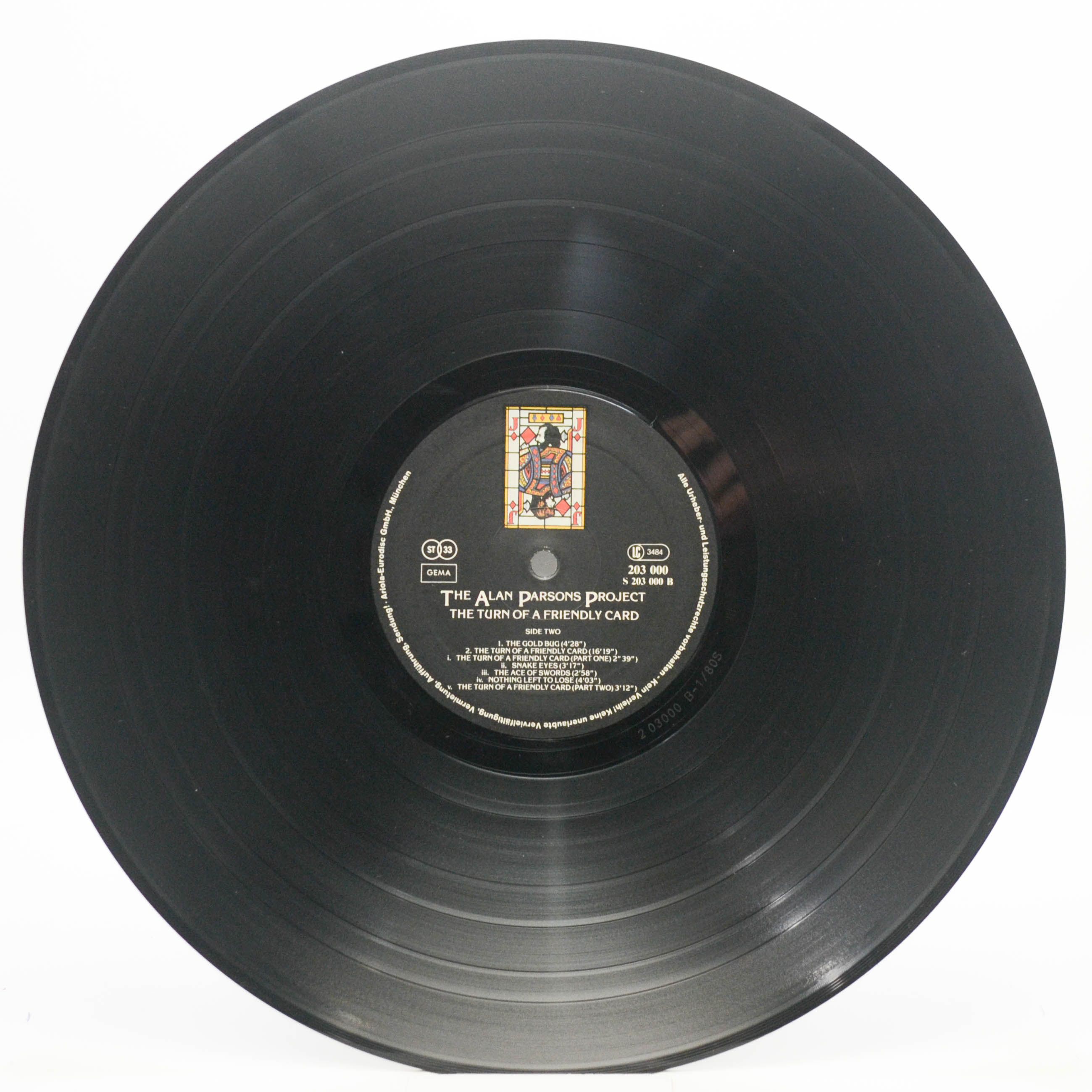 Alan Parsons Project — The Turn Of A Friendly Card, 1980