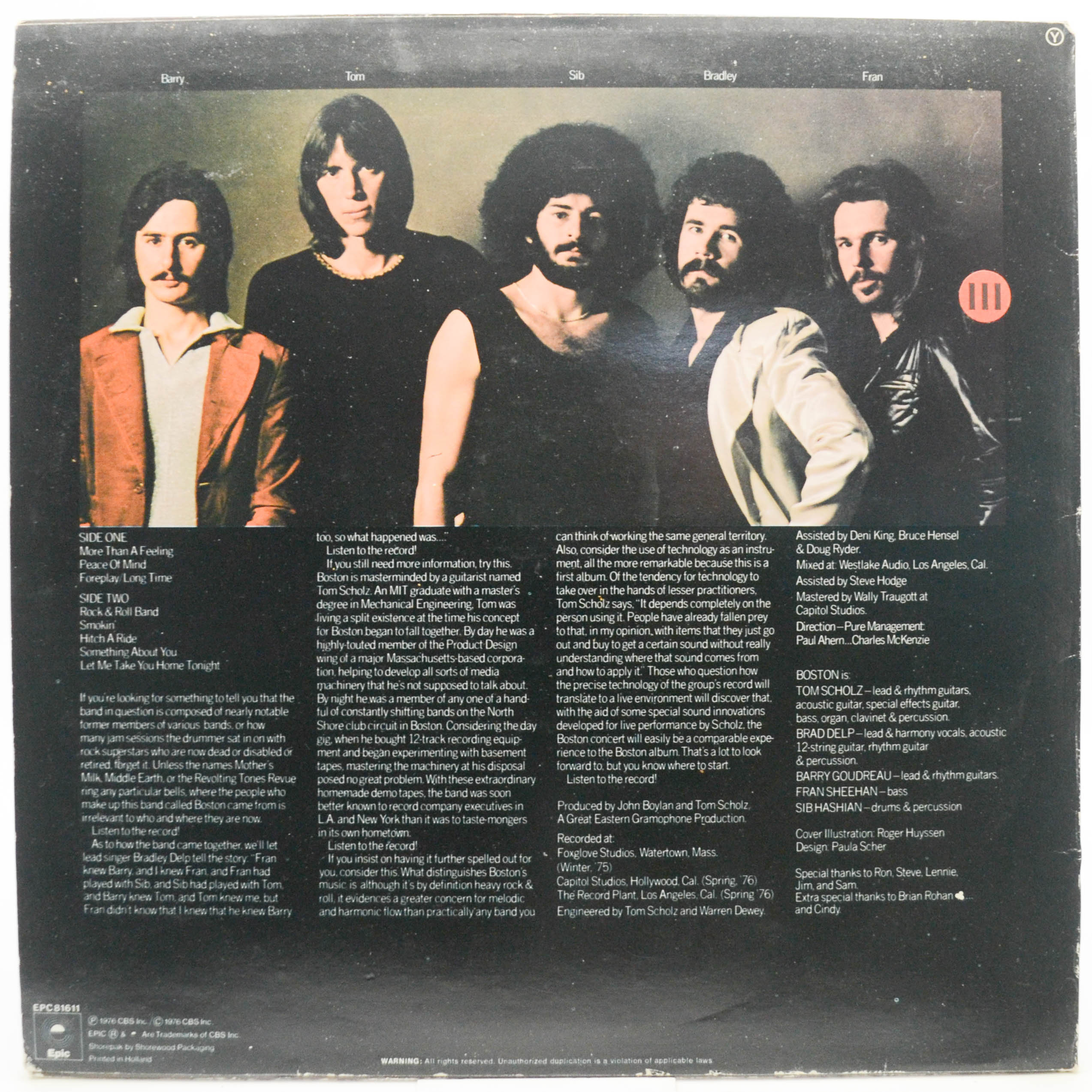 Boston — Boston, 1976