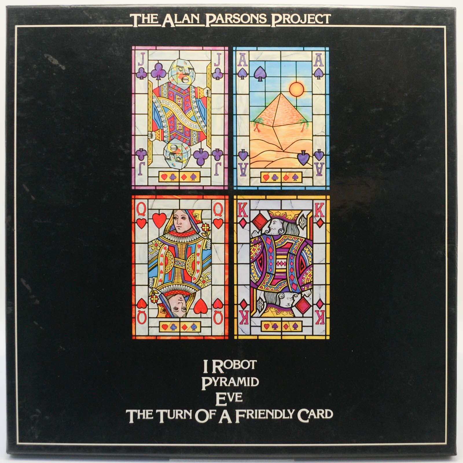 Alan Parsons Project — I Robot / Pyramid / Eve / The Turn Of A Friendly Card (4LP, Box-set), 1981