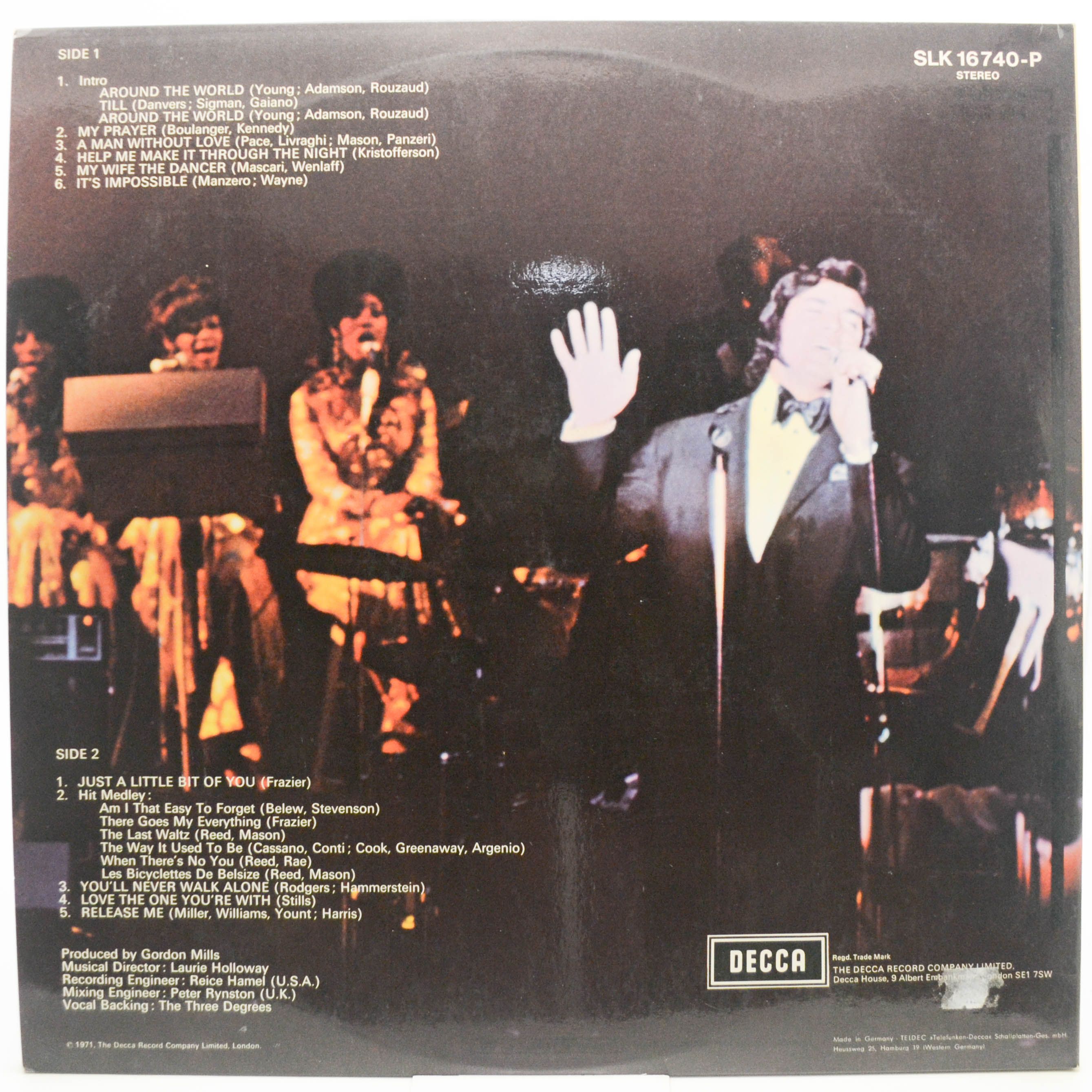 Engelbert — Live And S.R.O. At The Riviera Hotel, Las Vegas, 1971