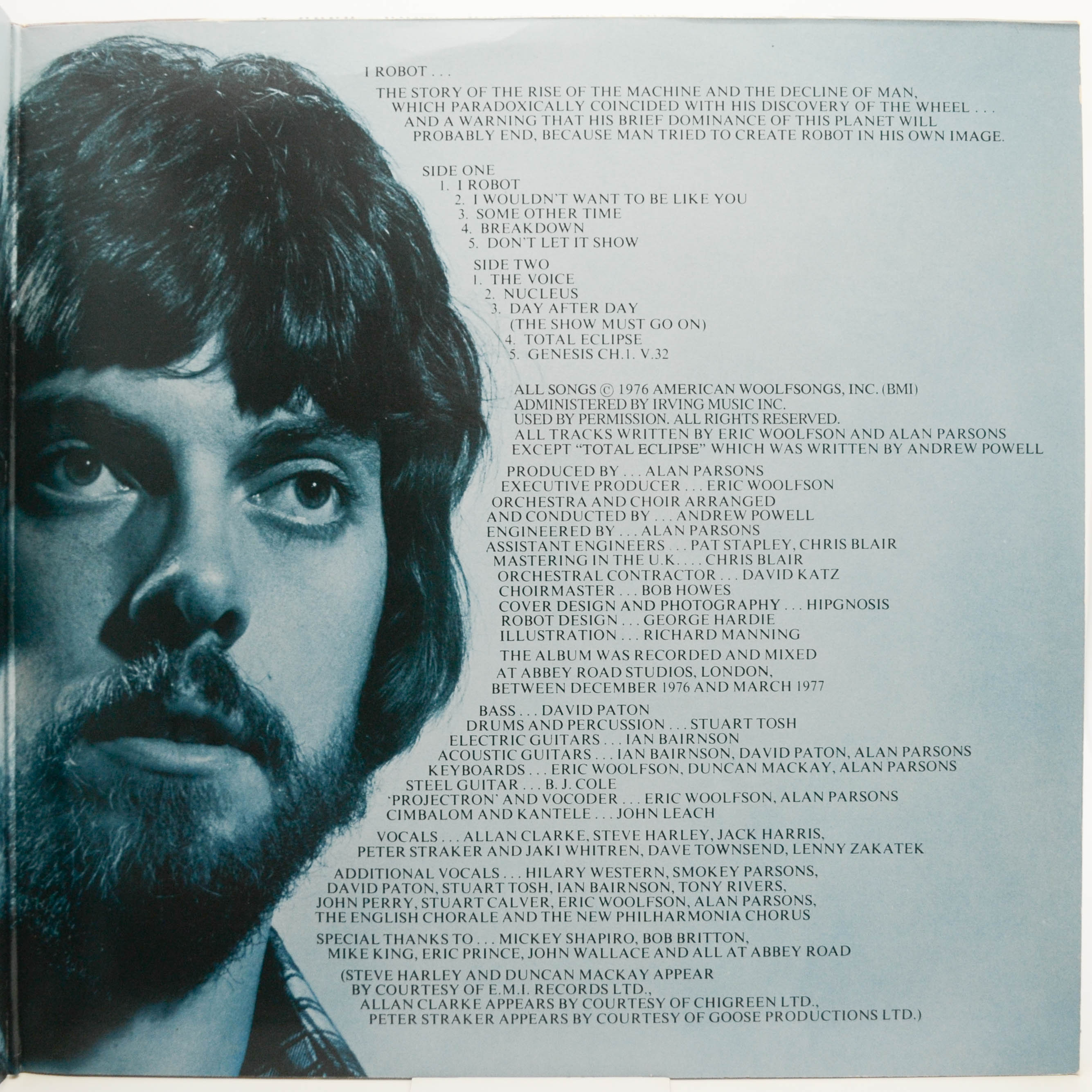 Alan Parsons Project — I Robot, 1977