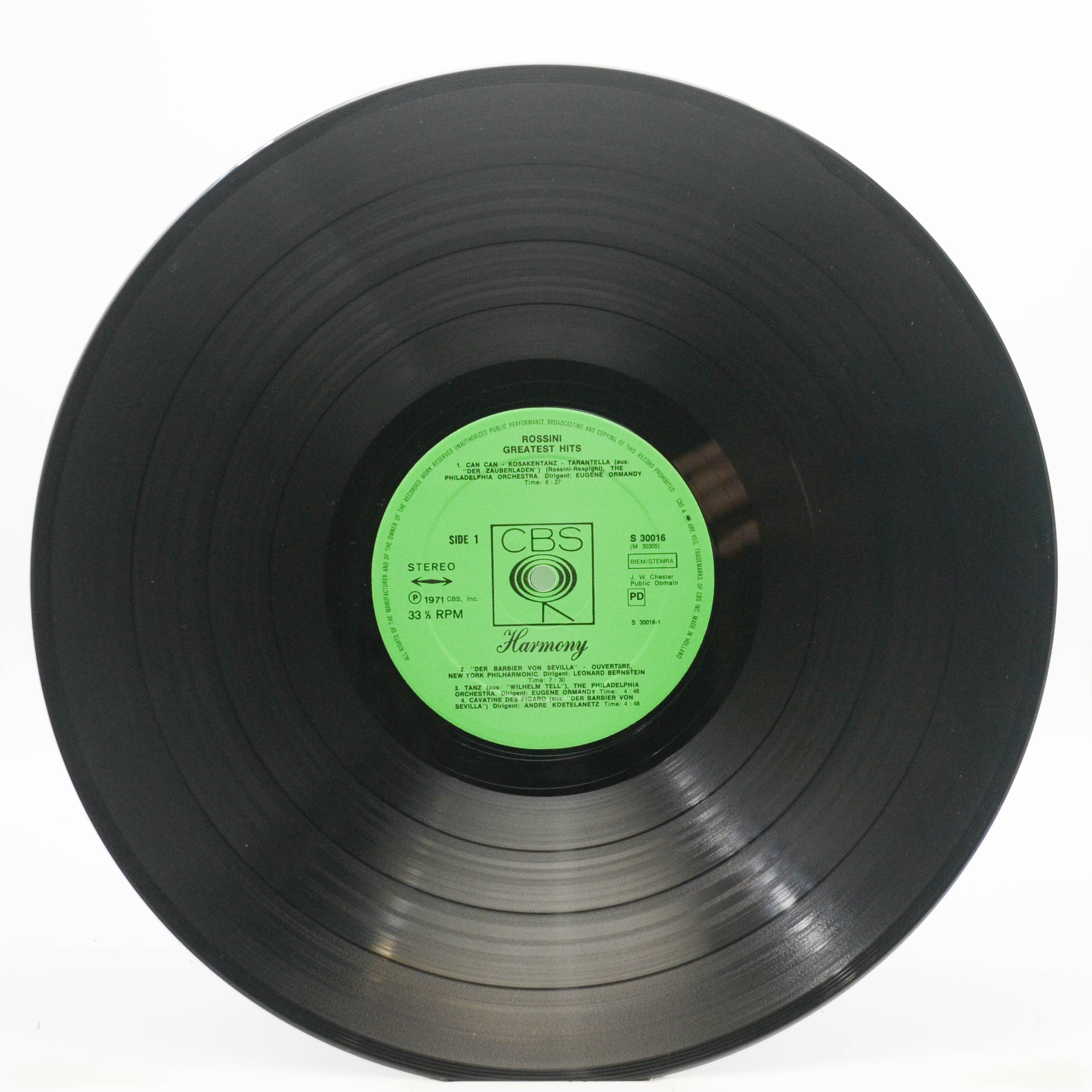Rossini — Rossini's Greatest Hits, 1971