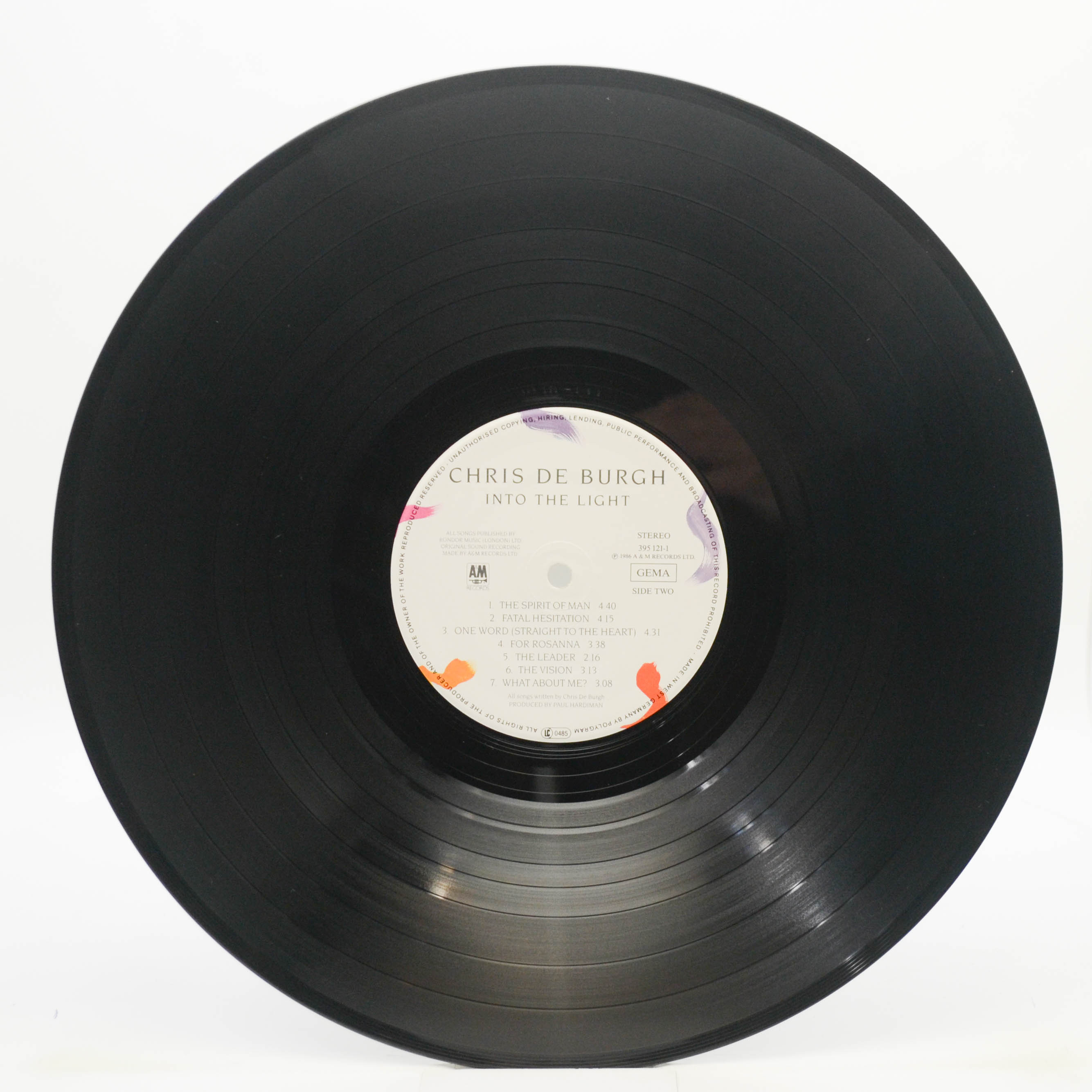 Chris de Burgh — Into The Light, 1986