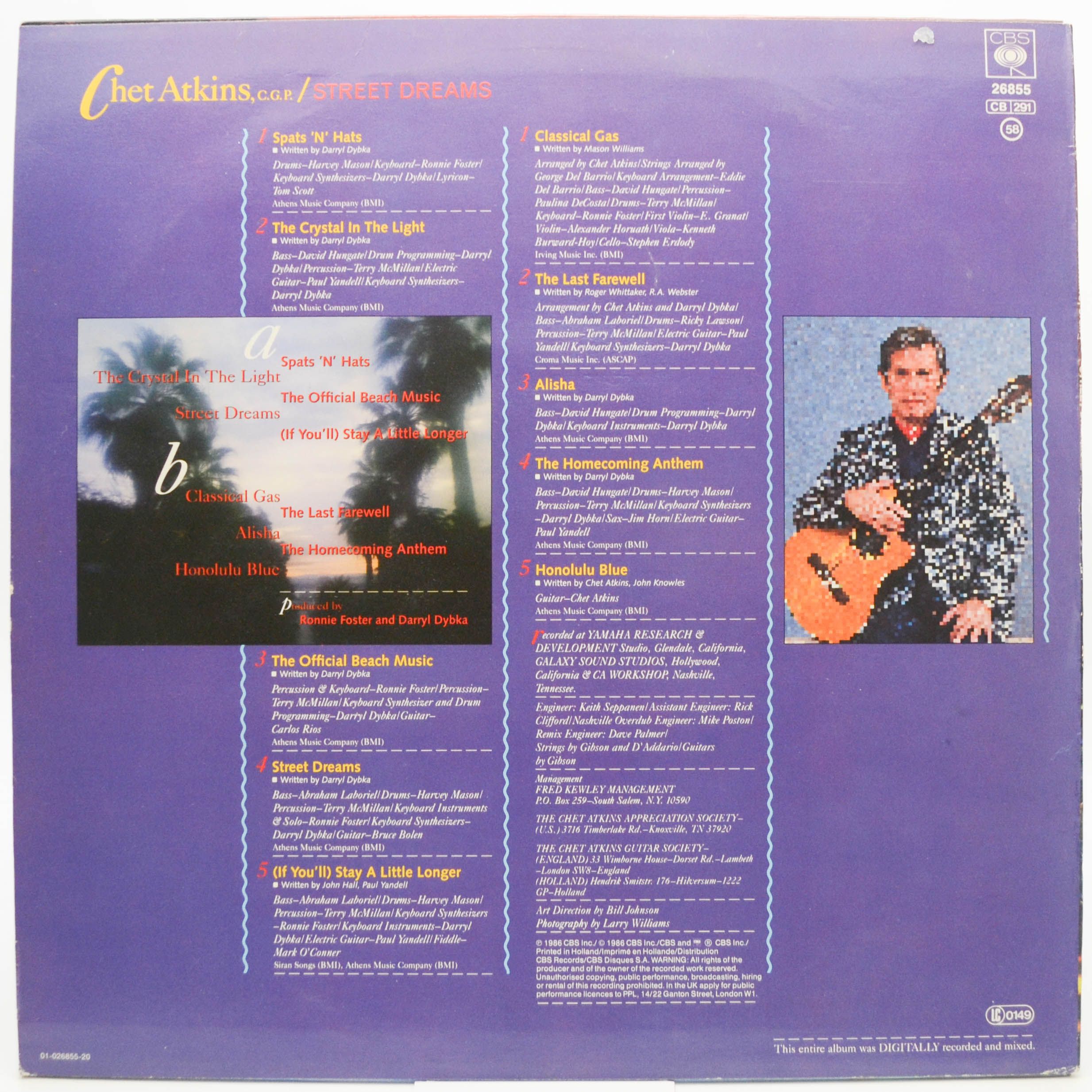 Chet Atkins — Street Dreams, 1986