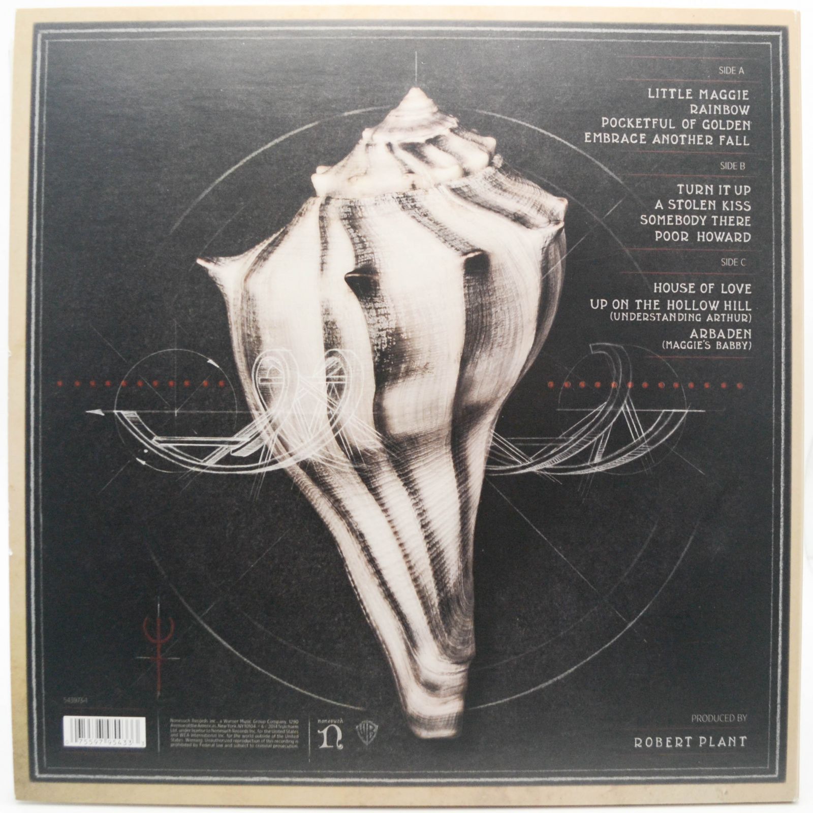 Robert Plant And The Sensational Space Shifters — Lullaby And... The Ceaseless Roar (2LP), 2014