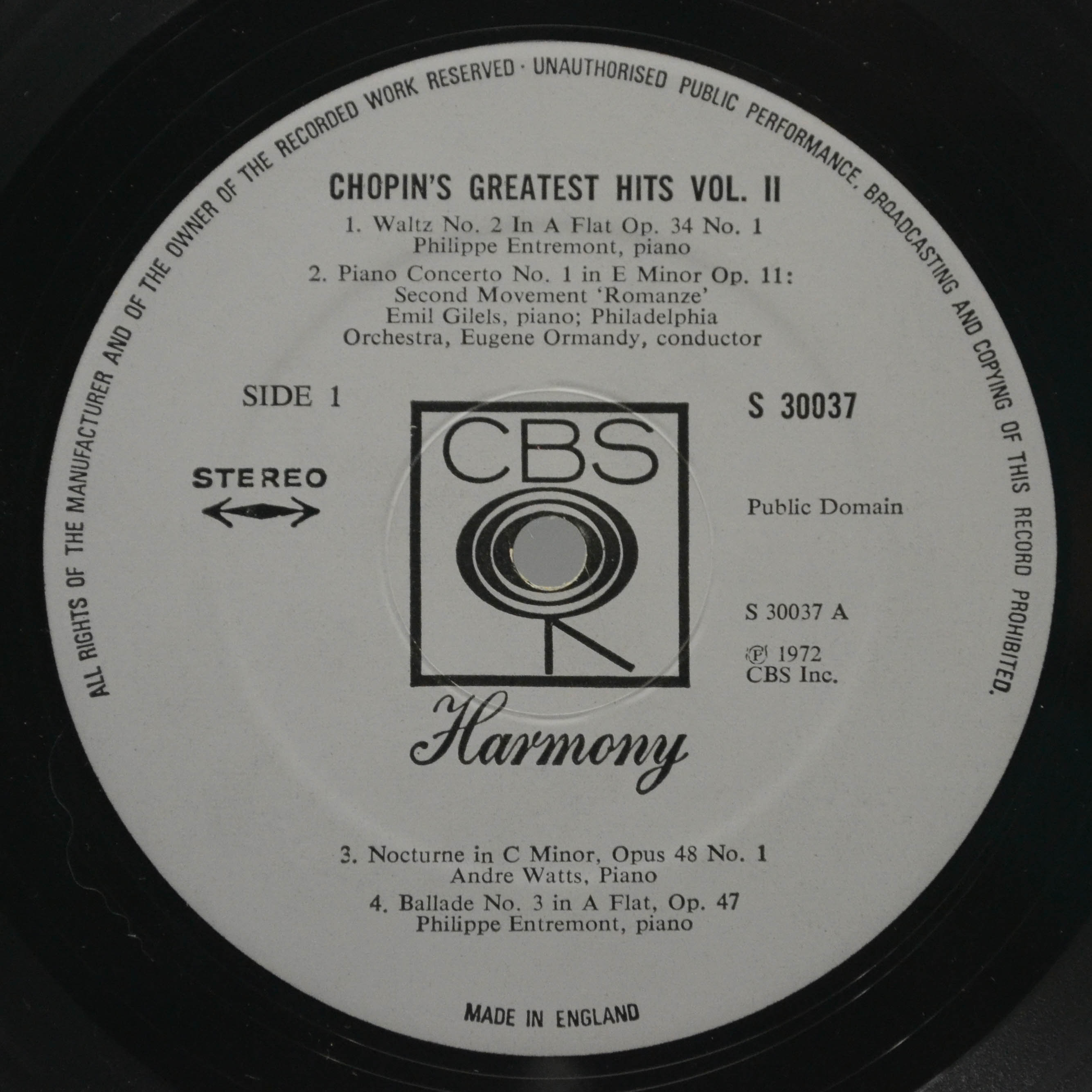 Chopin — Chopin's Greatest Hits Vol 2, 1974