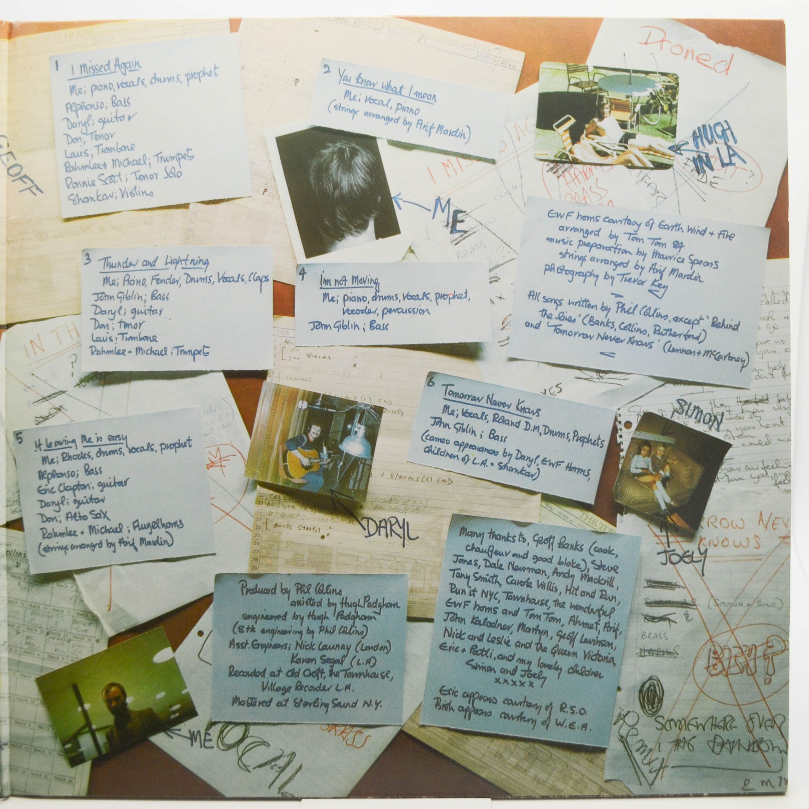 Phil Collins — Face Value, 1981