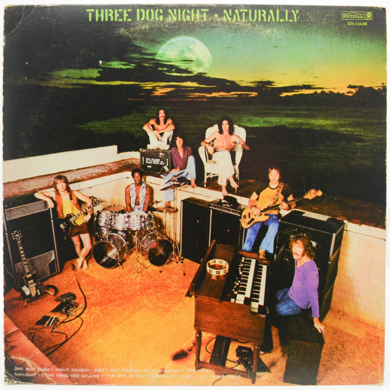 Three Dog Night — Naturally (1-st, USA), 1970