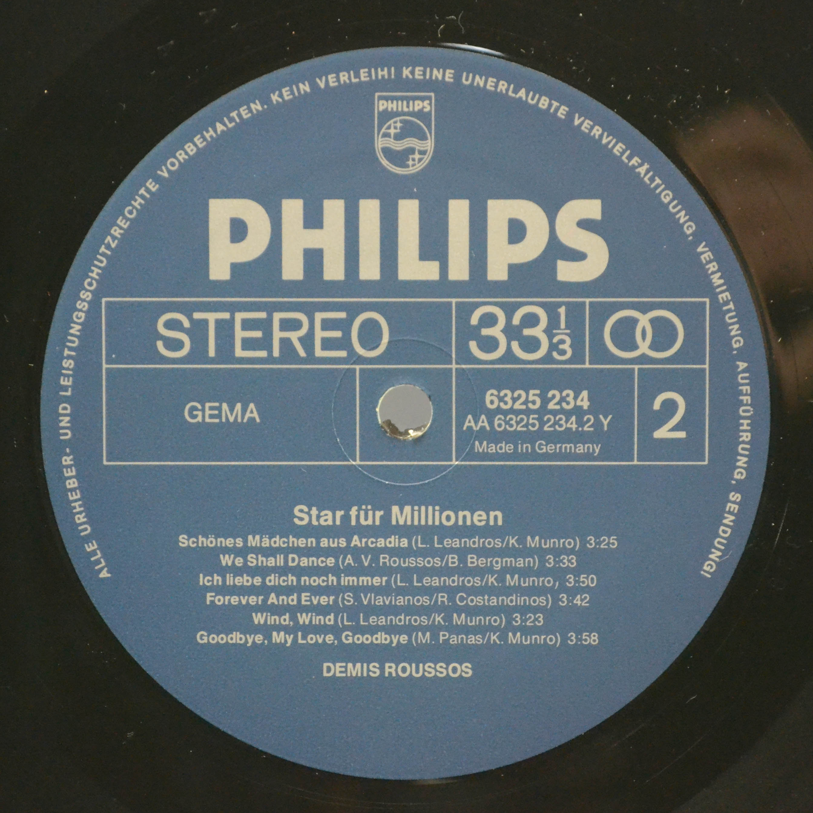 Demis Roussos — Star Für Millionen,
