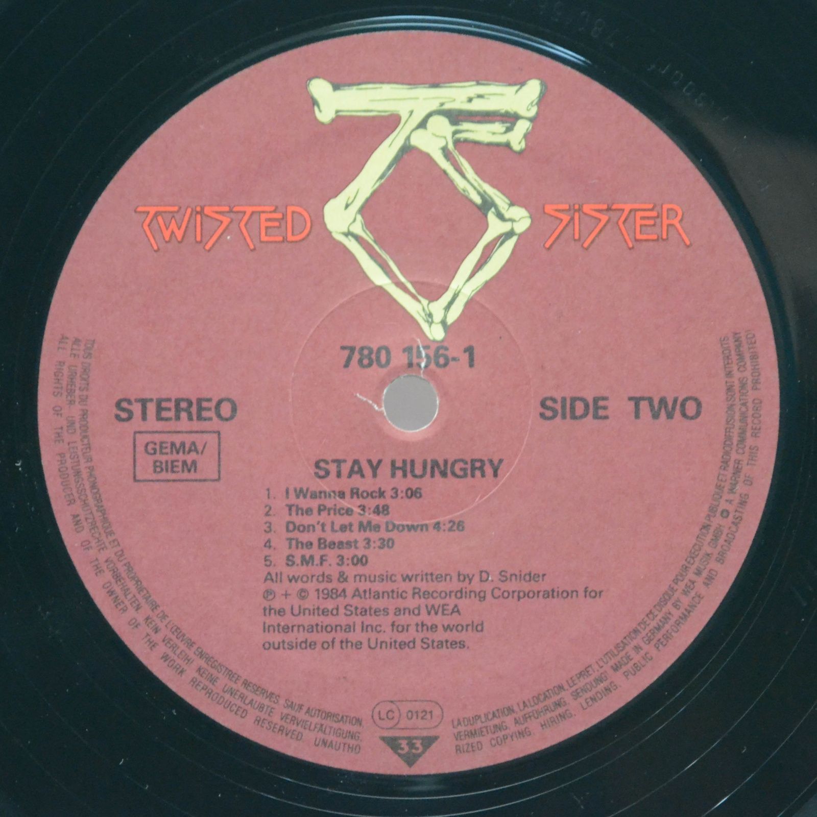 Twisted Sister — Stay Hungry, 1984