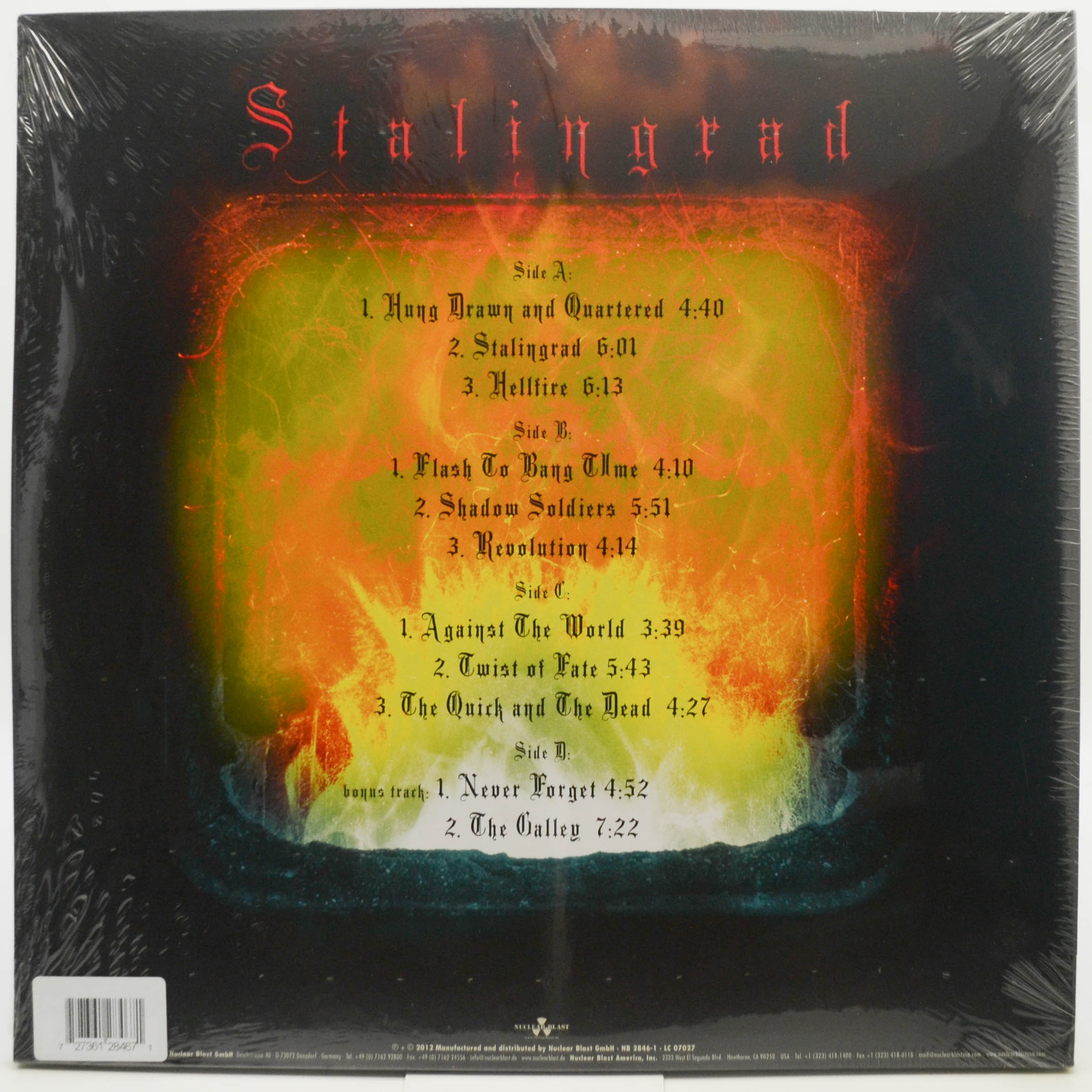 Виниловая пластинка Accept — Stalingrad (Brothers In Death) (2LP), 2022