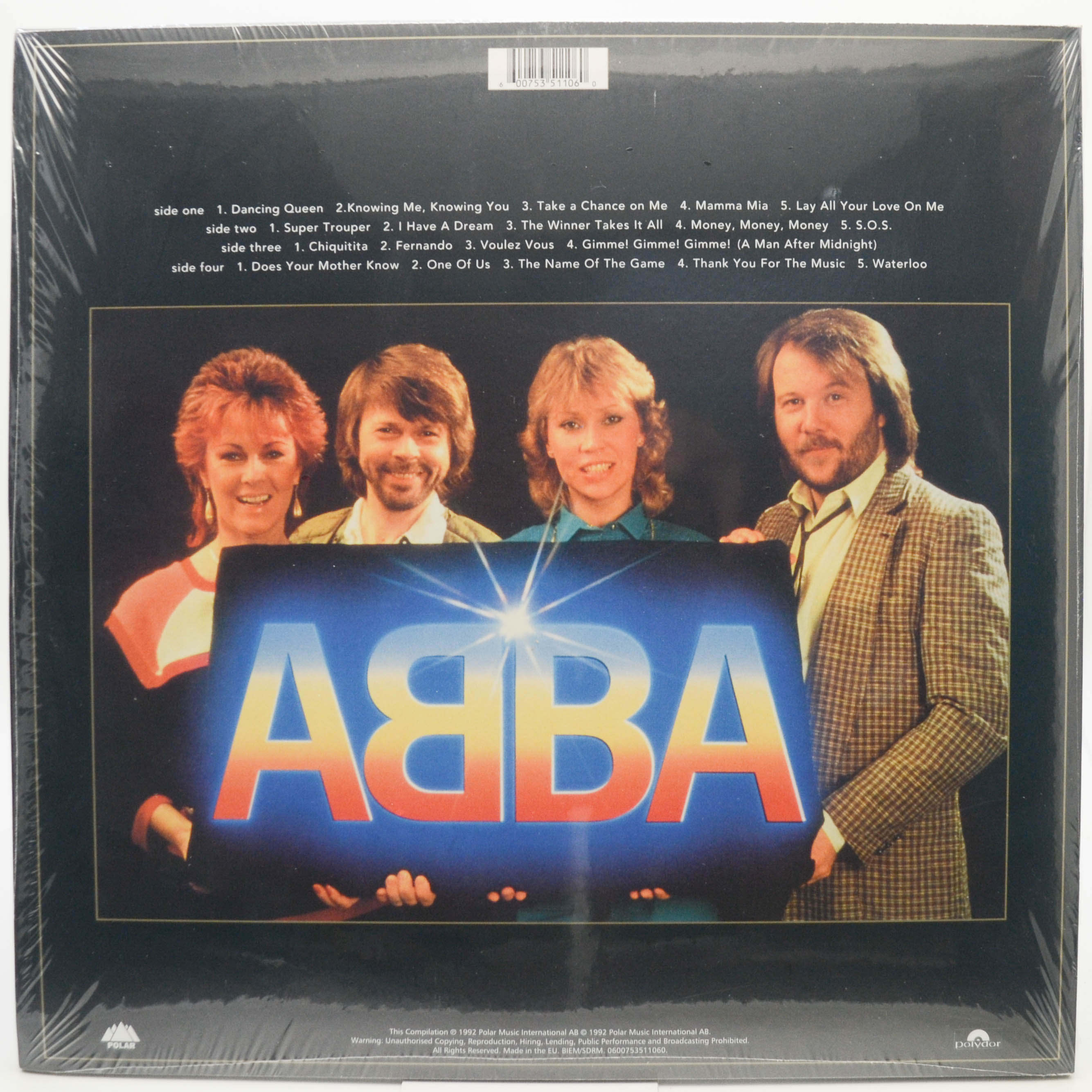 ABBA — Gold (Greatest Hits) (2LP), 1992