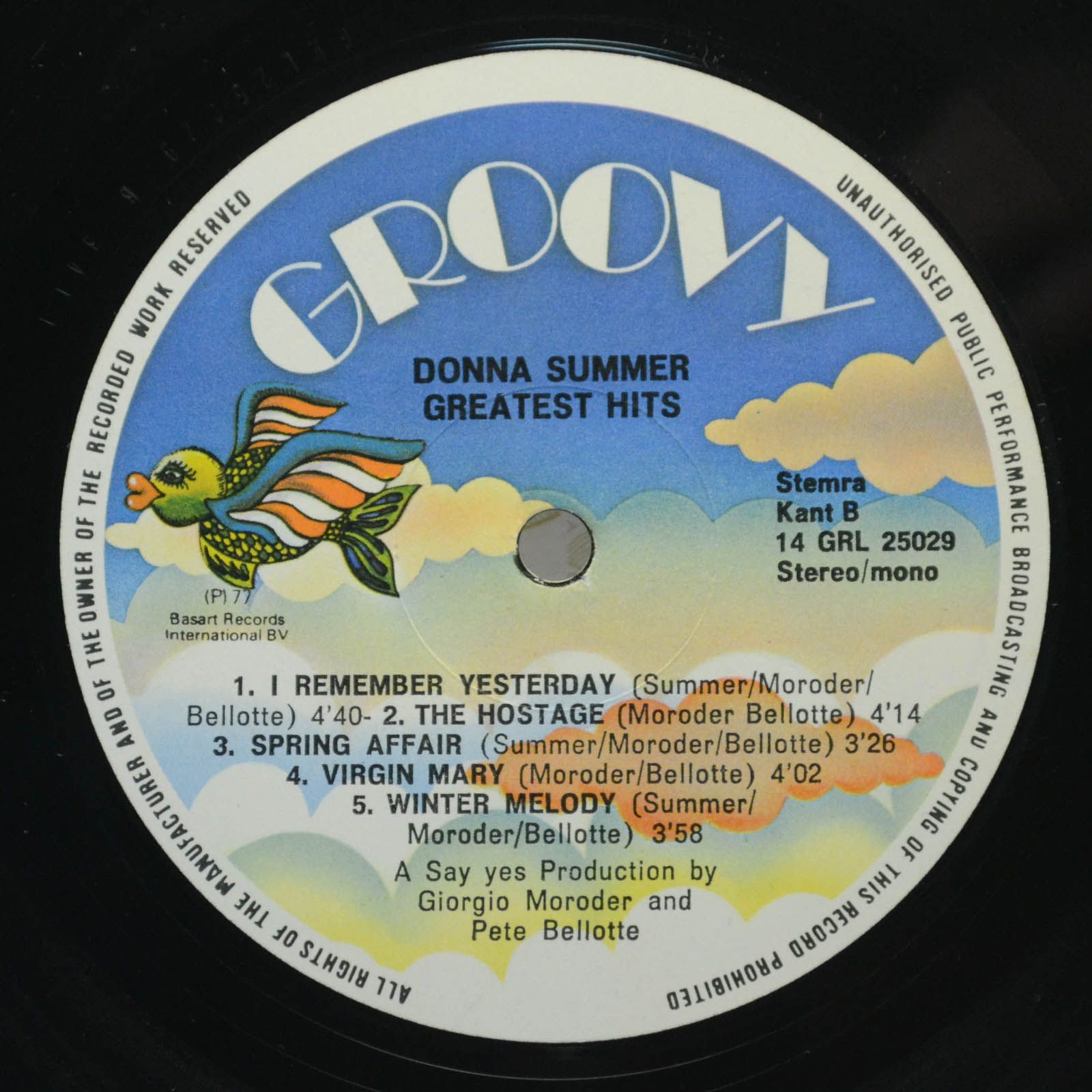 Donna Summer — Greatest Hits, 1977
