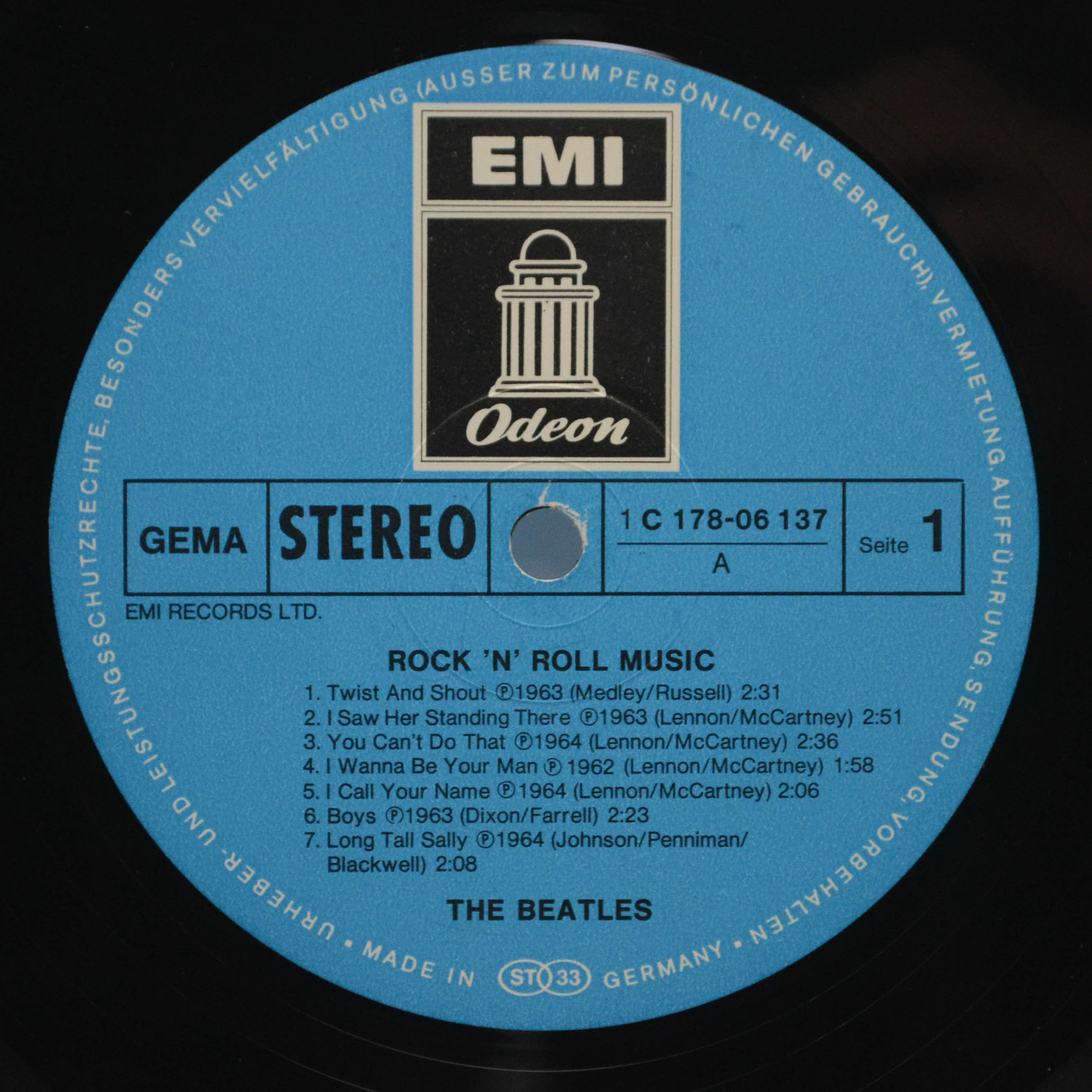 Beatles — Rock 'N' Roll Music (2LP), 1976