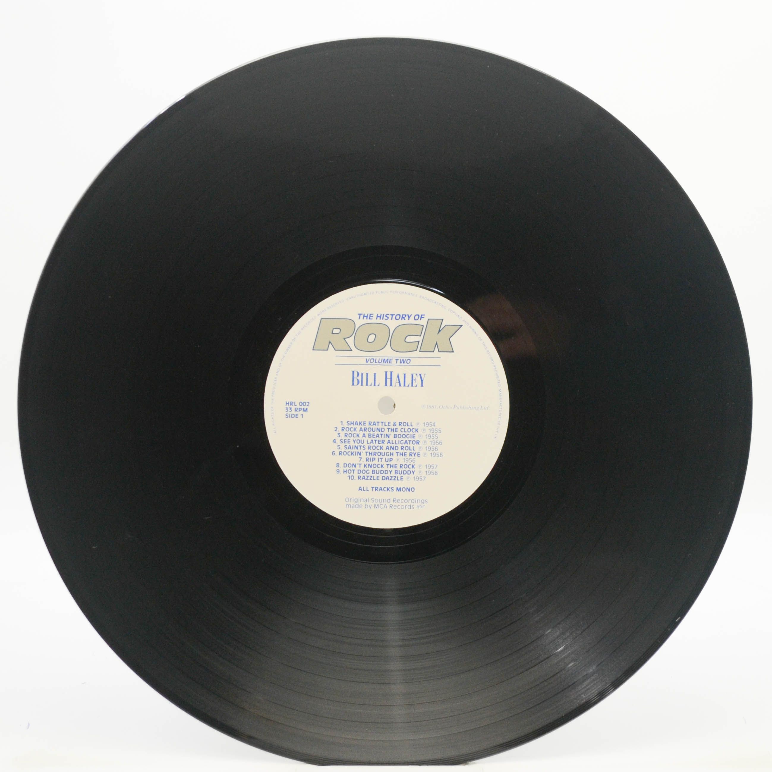 Bill Haley / Little Richard / Fats Domino / Buddy Holly — The History Of Rock (Volume Two) (2LP, UK), 1981