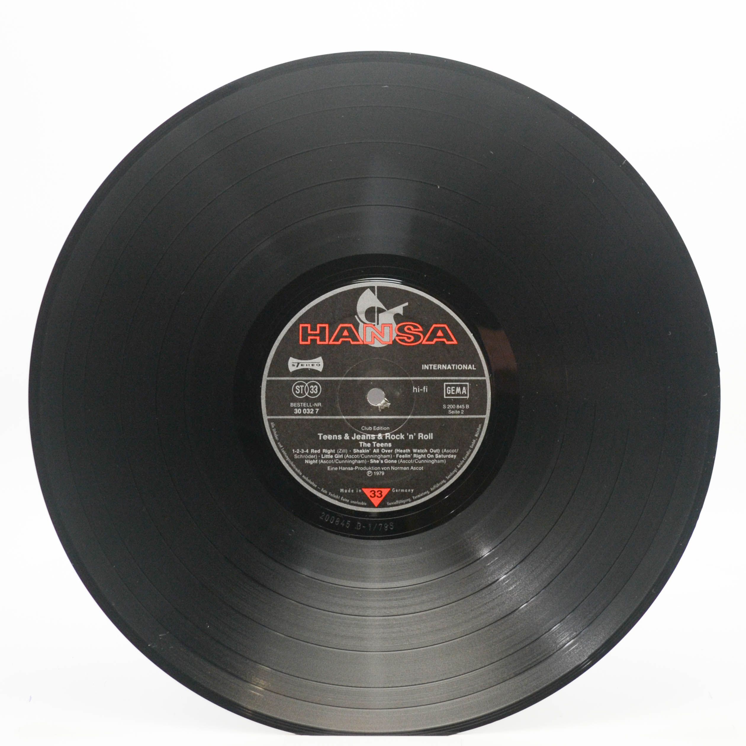 Teens — Teens & Jeans & Rock 'n' Roll, 1979