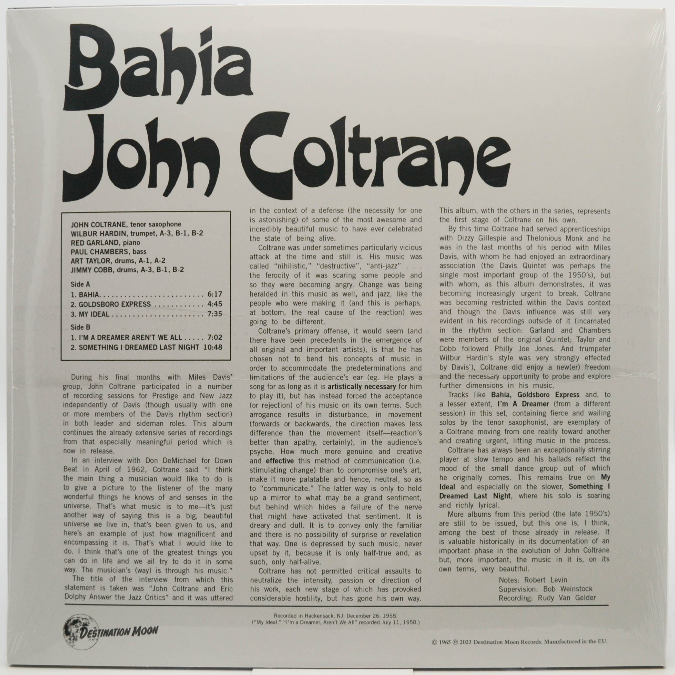 John Coltrane — Bahia, 1965
