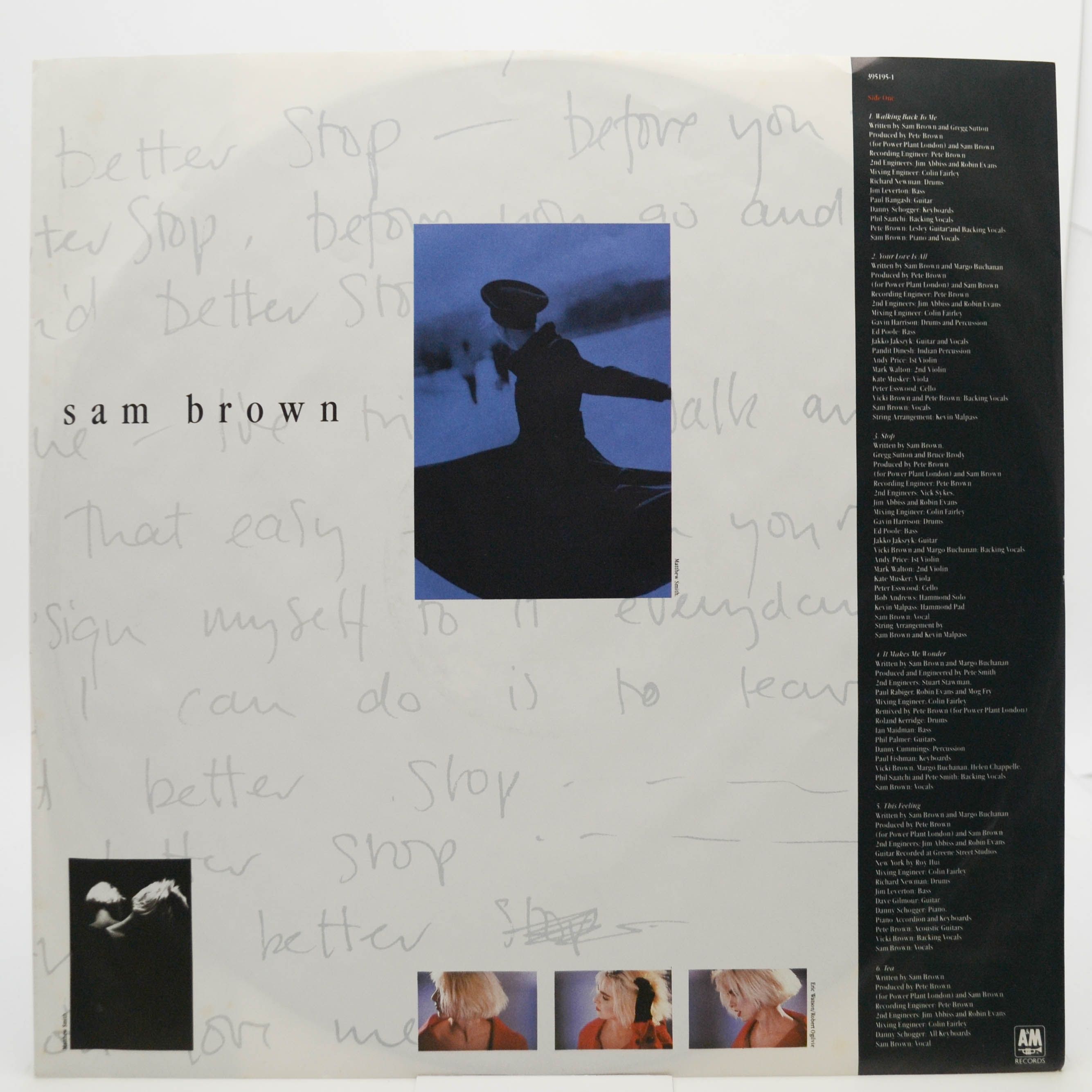 Sam Brown — Stop!, 1988
