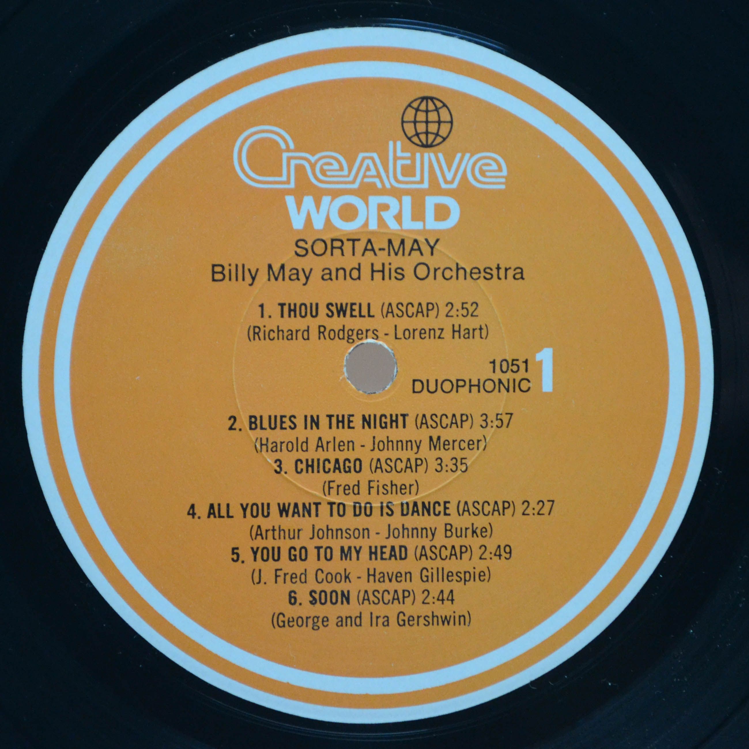 Billy May And His Orchestra — Sorta-May (USA), 1971