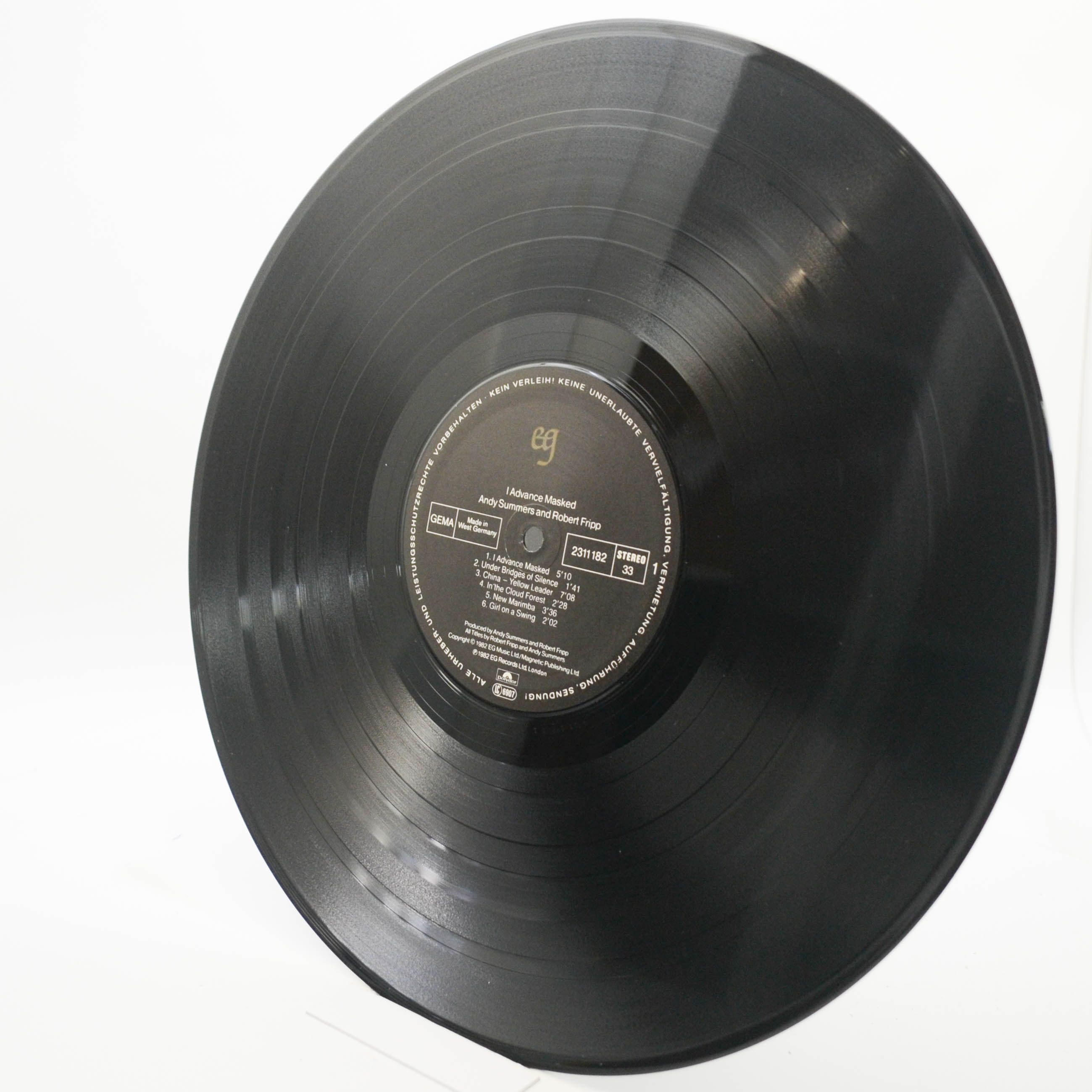 Andy Summers, Robert Fripp — I Advance Masked, 1982