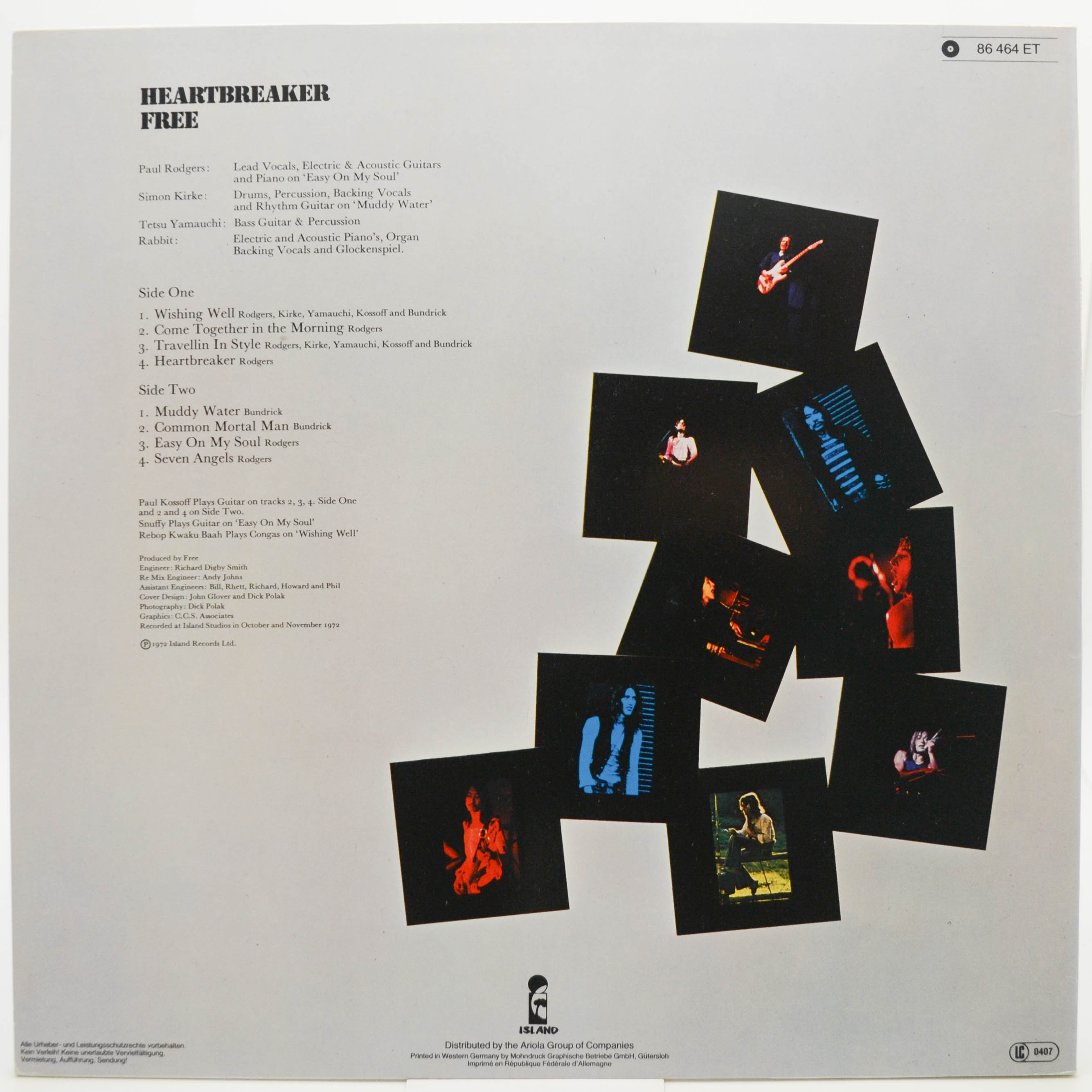 Free — Heartbreaker, 1972