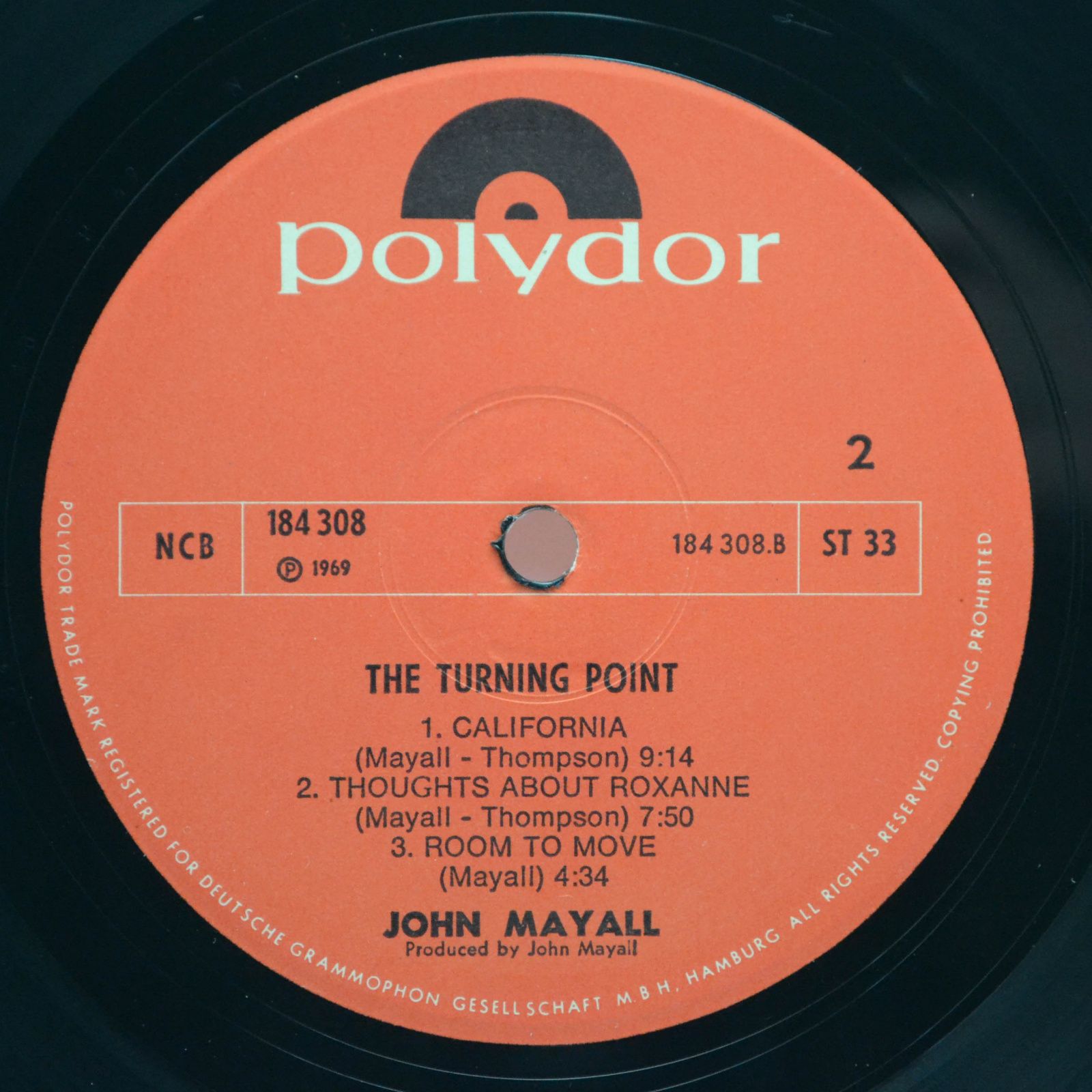 John Mayall — The Turning Point, 1969