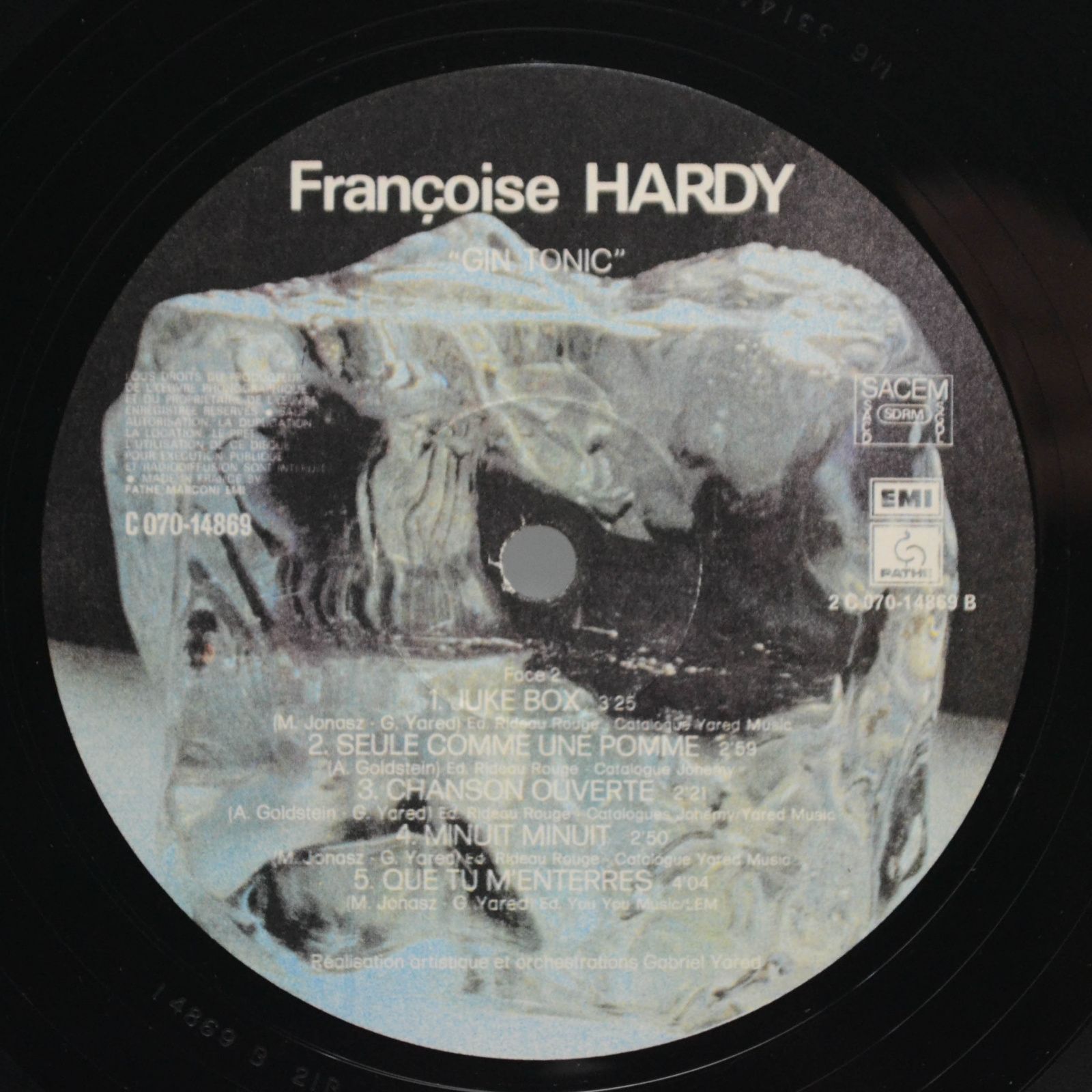 Françoise Hardy — Gin Tonic (1-st, France), 1980