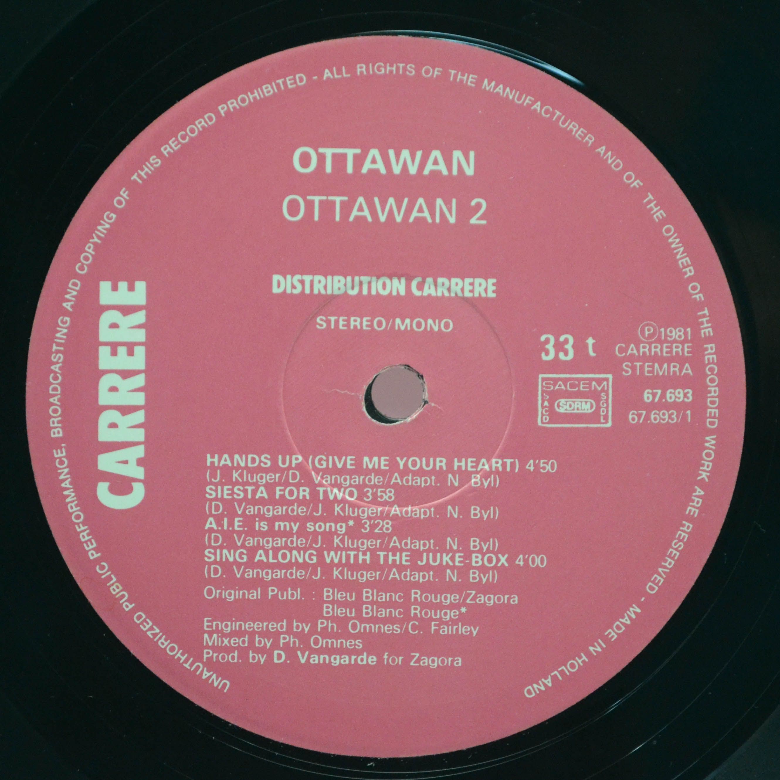 Ottawan — Ottawan 2, 1981