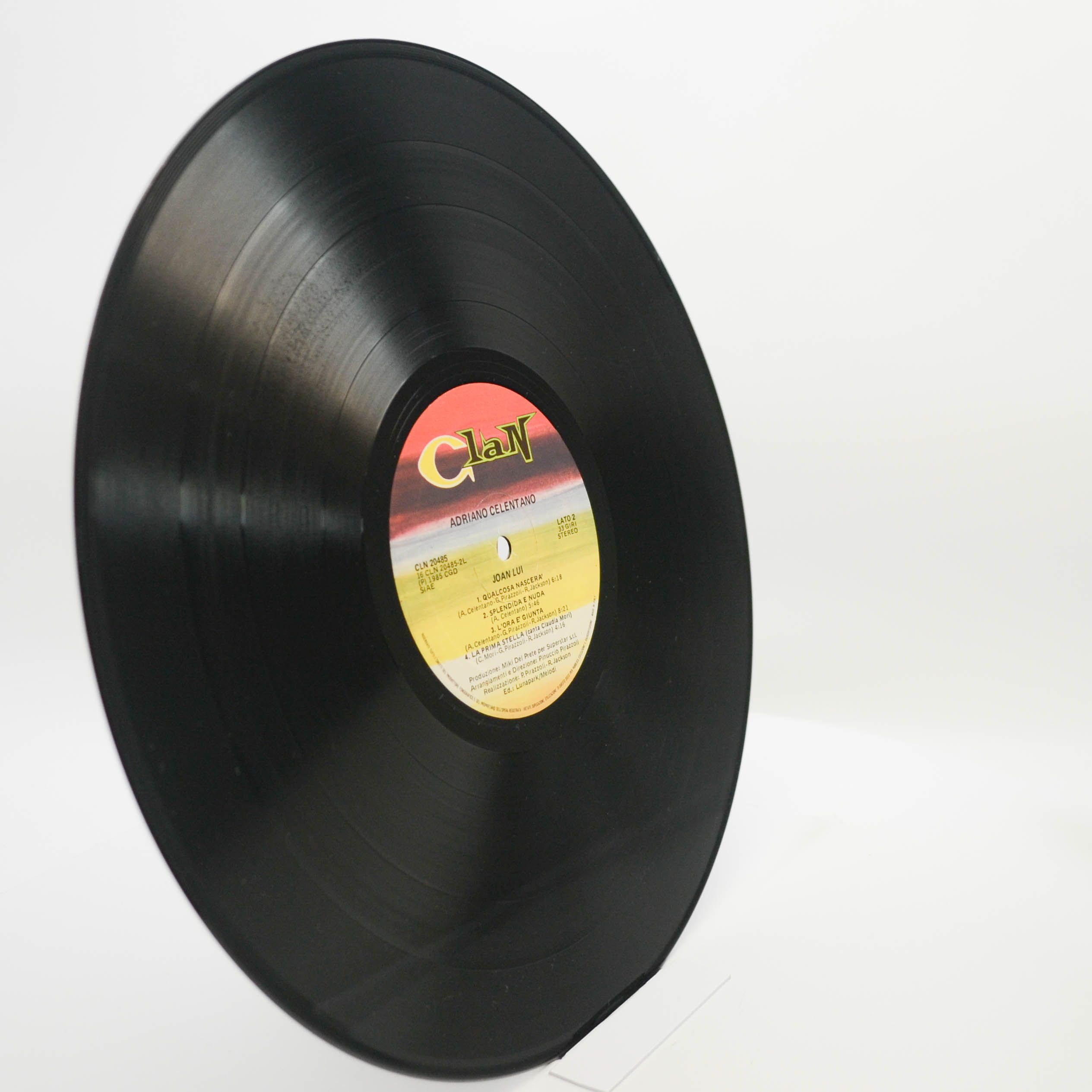 Adriano Celentano — Joan Lui (1-st, Italy, Clan, poster), 1985