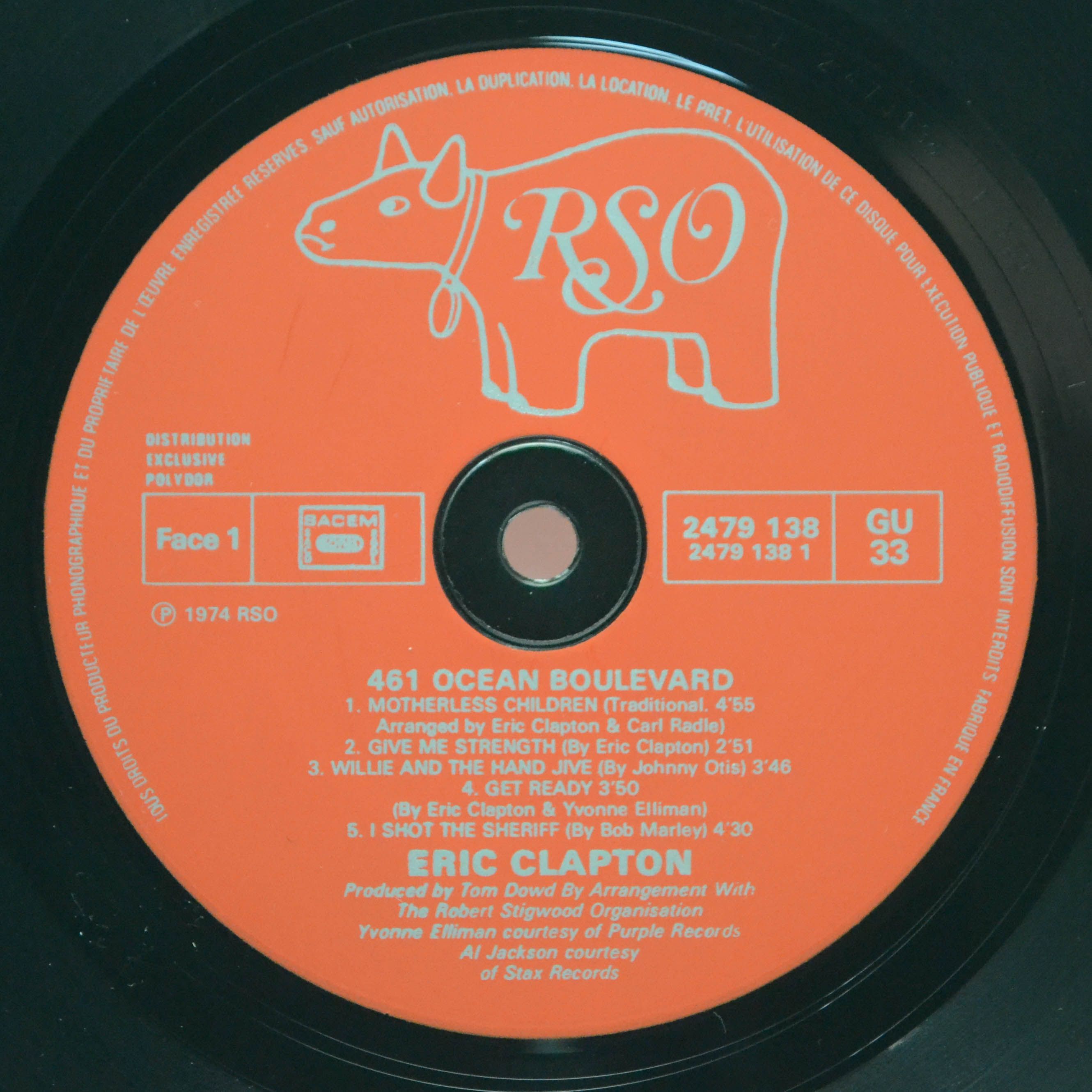 Eric Clapton — 461 Ocean Boulevard, 1974