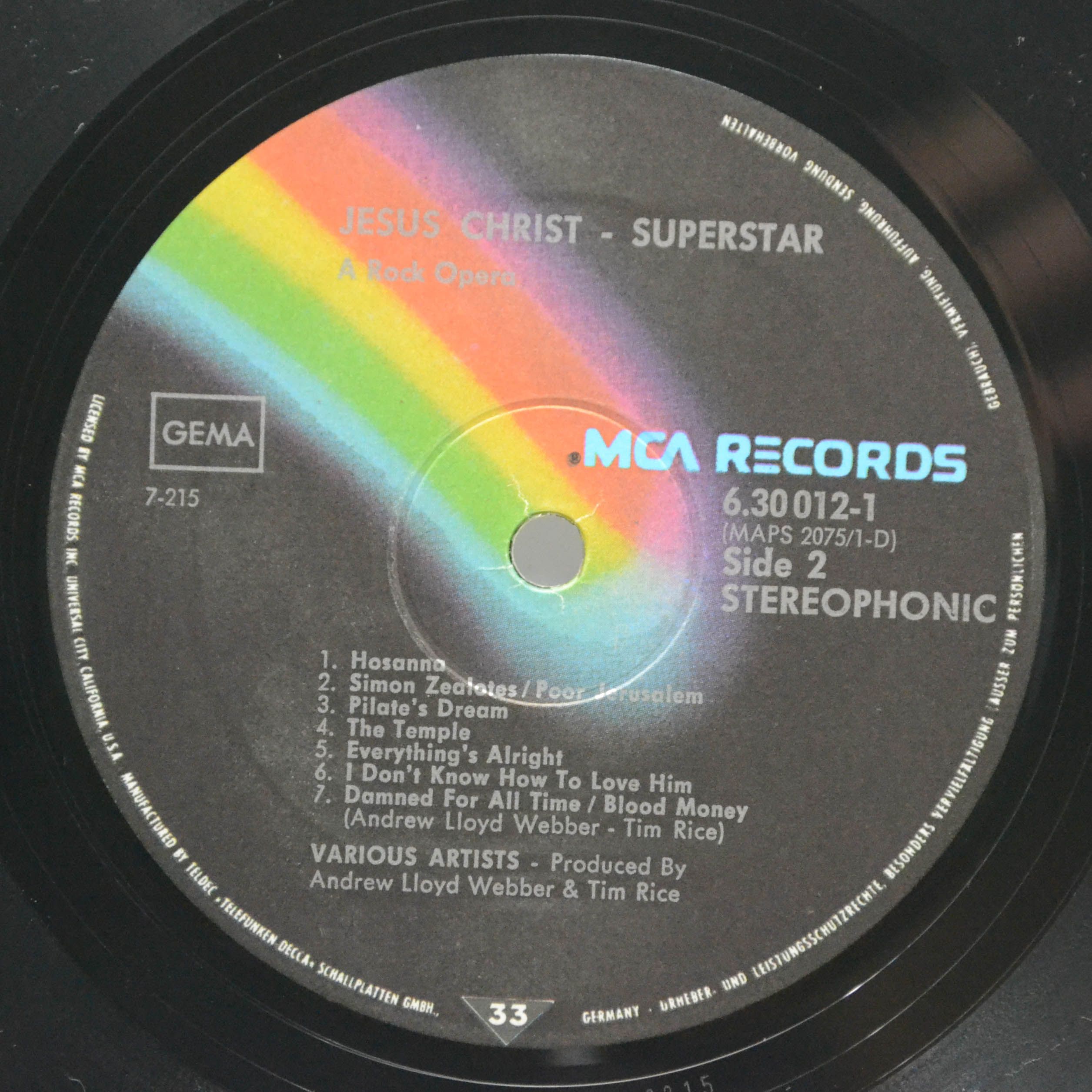 Various — Jesus Christ Superstar (Box-set, booklet), 1970
