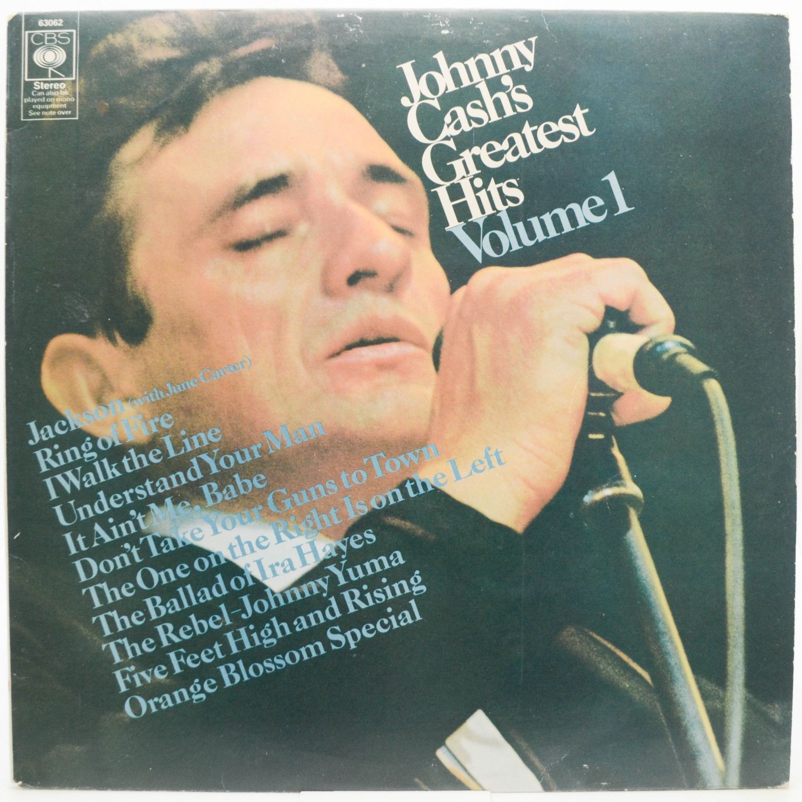 Johnny Cash — Greatest Hits Volume 1 (UK), 1967