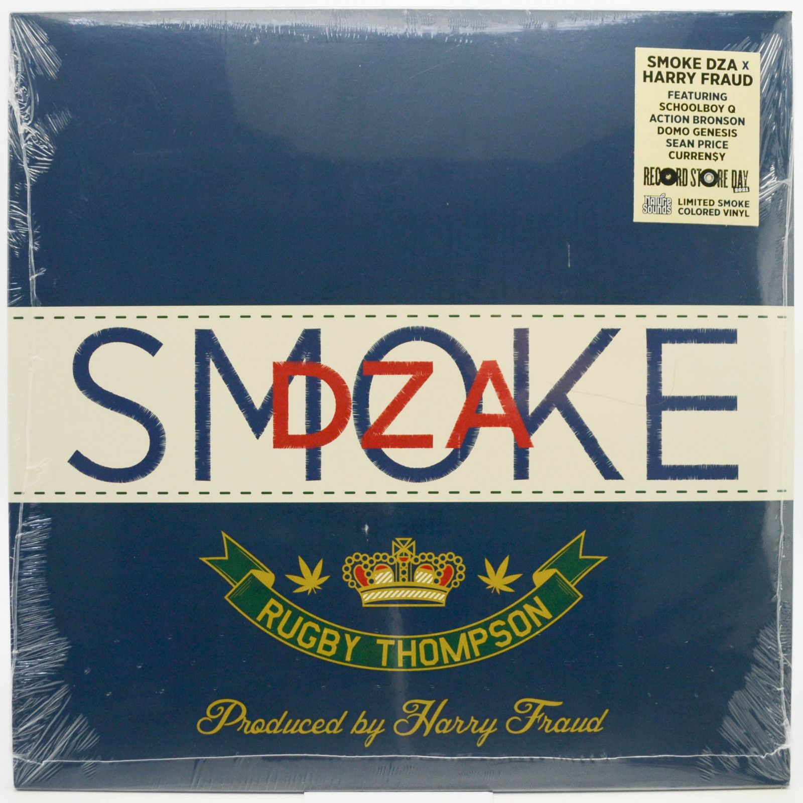 Smoke DZA — Rugby Thompson (2LP, USA), 2021