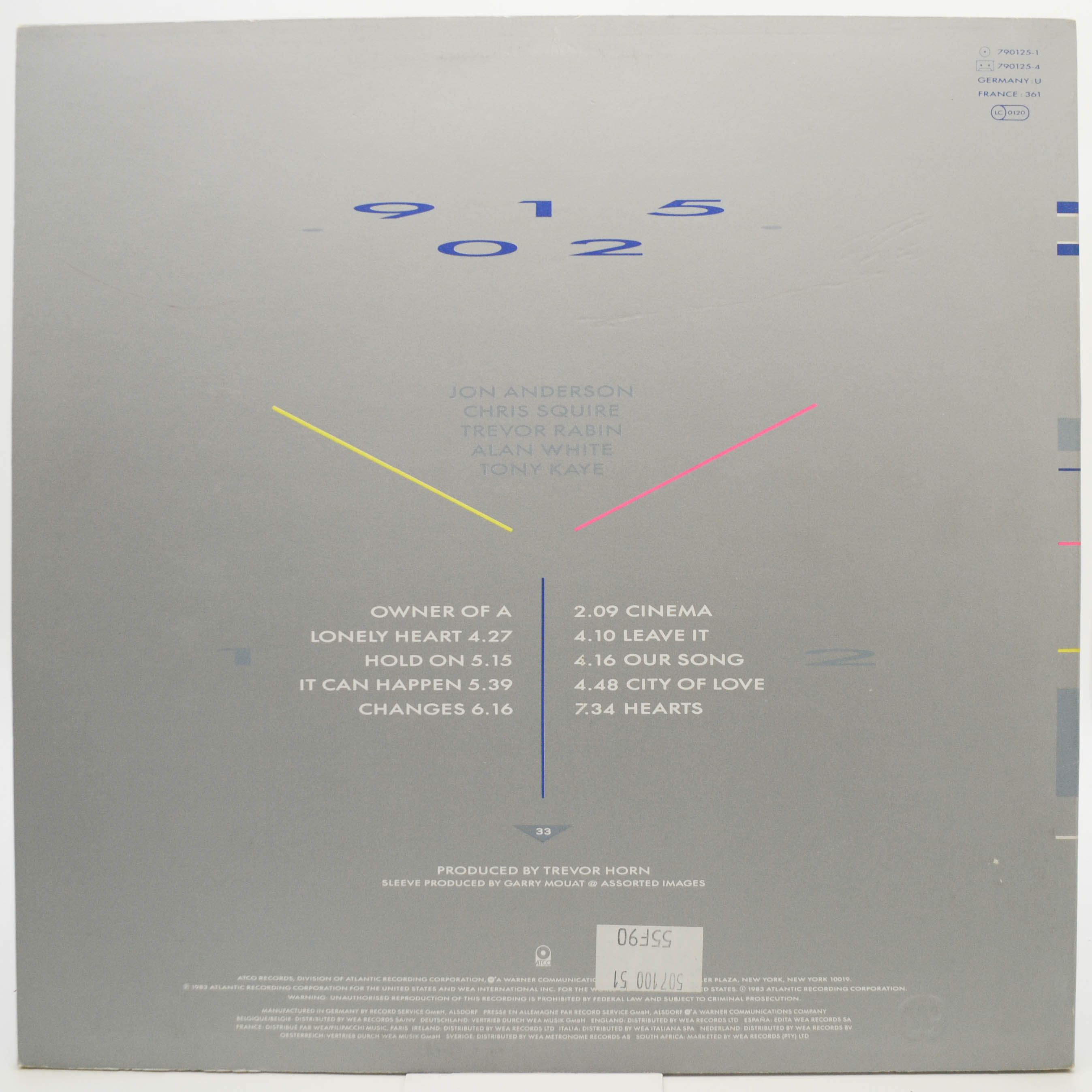 Yes — 90125, 1983