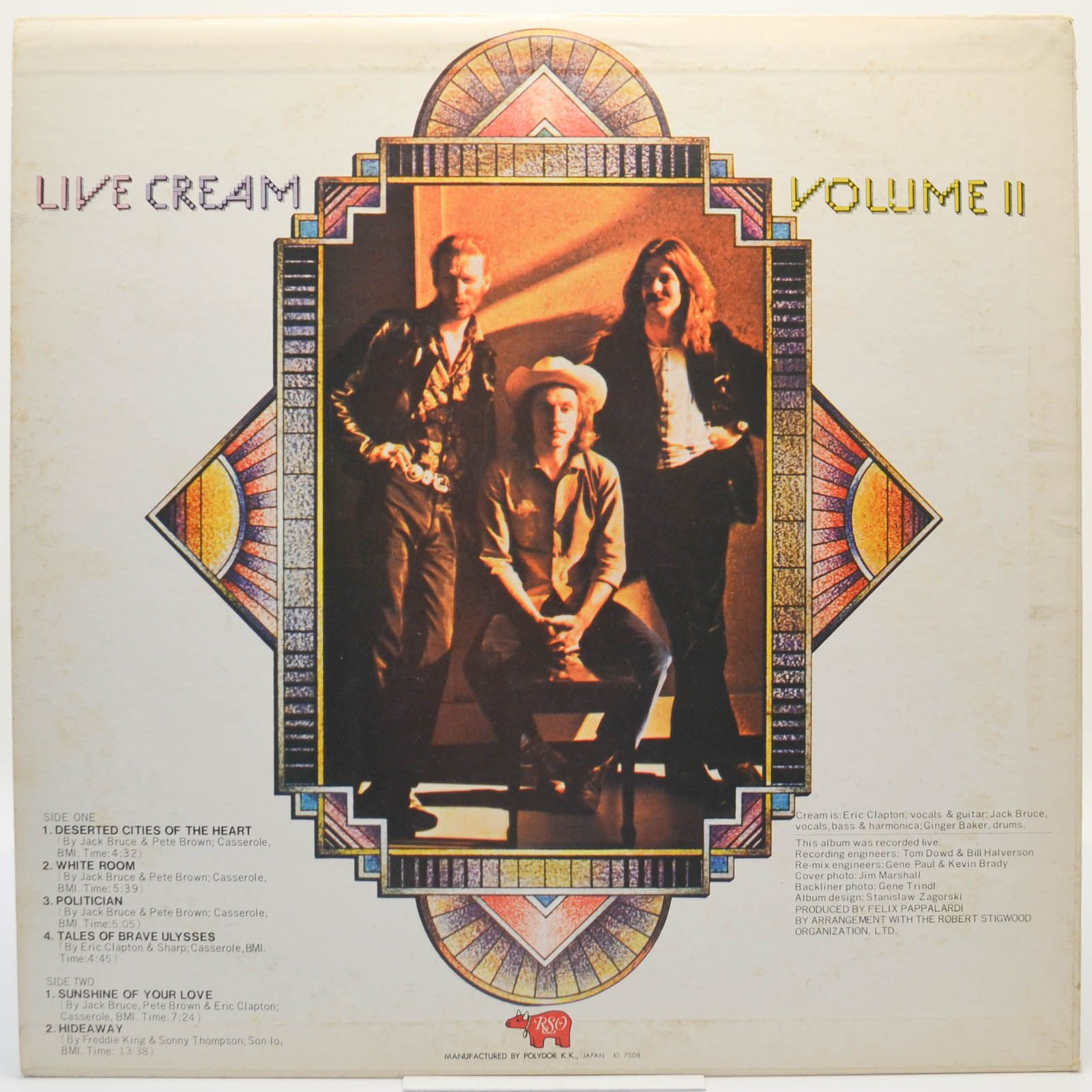 Cream — Live Cream Volume II, 1972