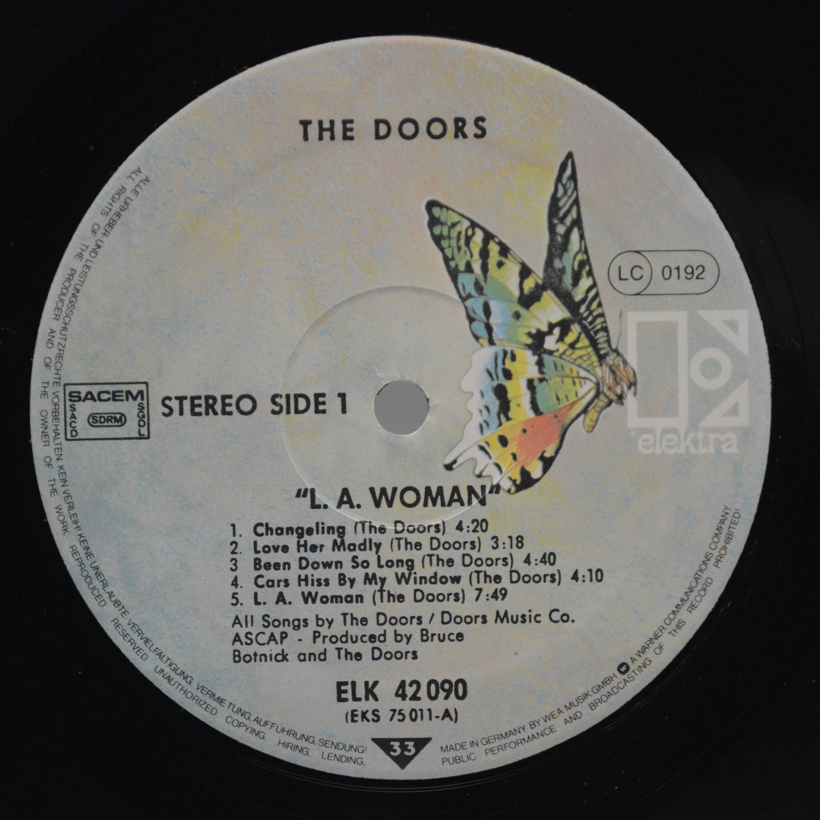 Doors — L.A. Woman, 1971