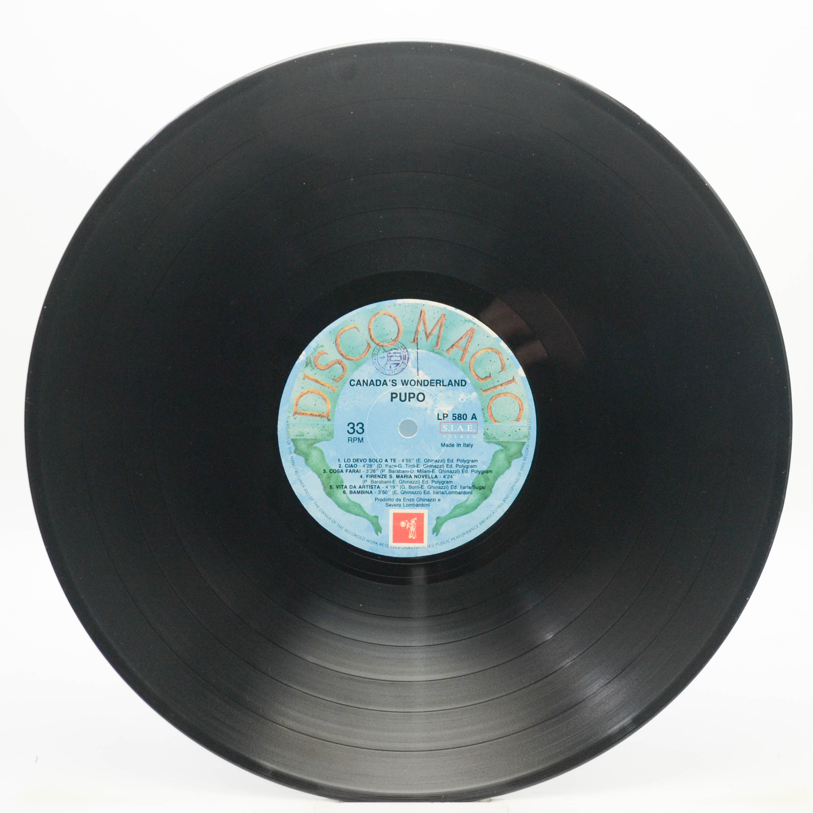 Pupo — Canada's Wonderland (1-st, Italy), 1991