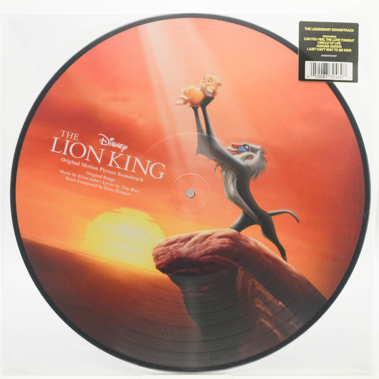 Various — The Lion King (Original Motion Picture Soundtrack), 1994