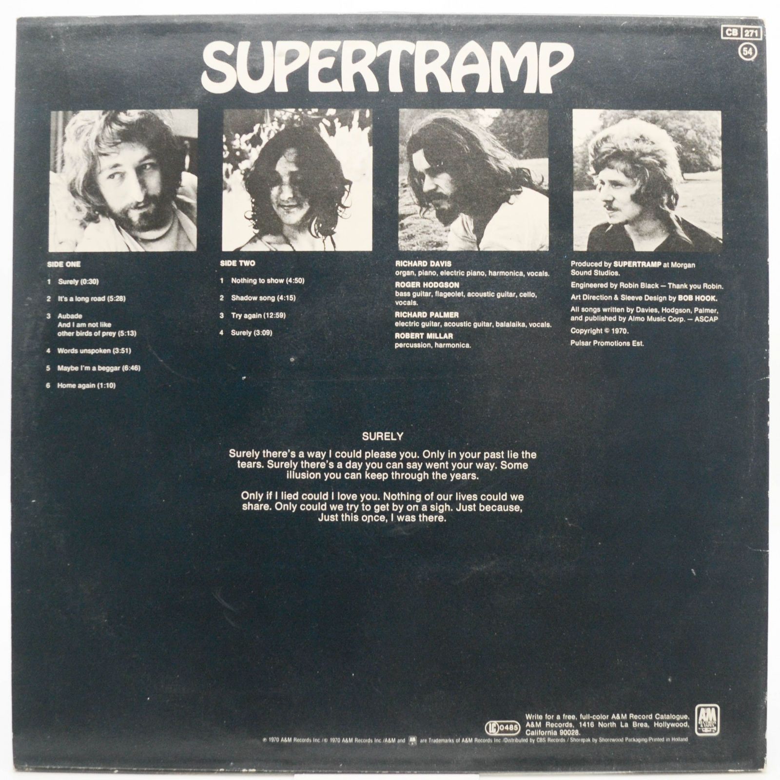 Supertramp — Supertramp, 1970