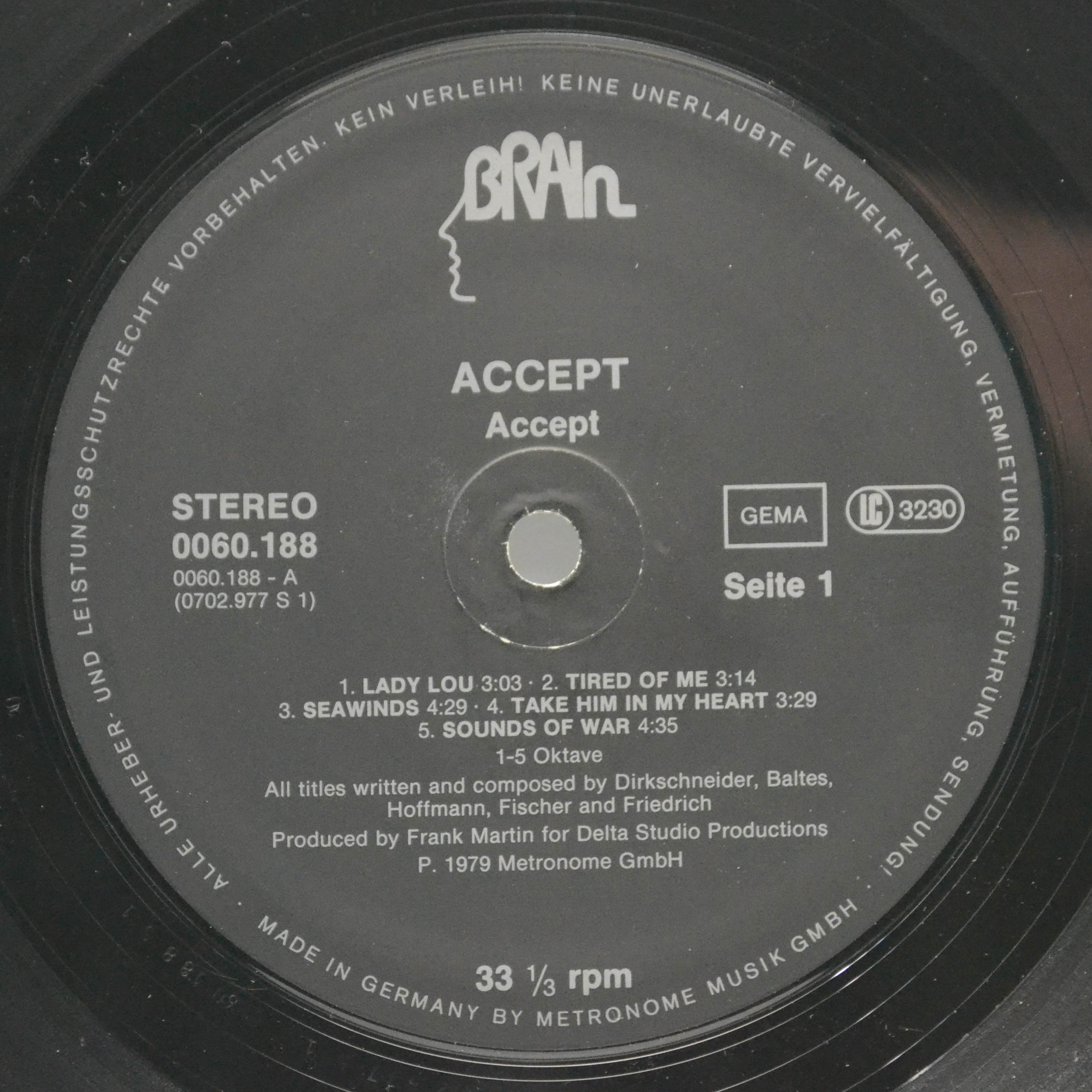 Accept — Accept, 1979