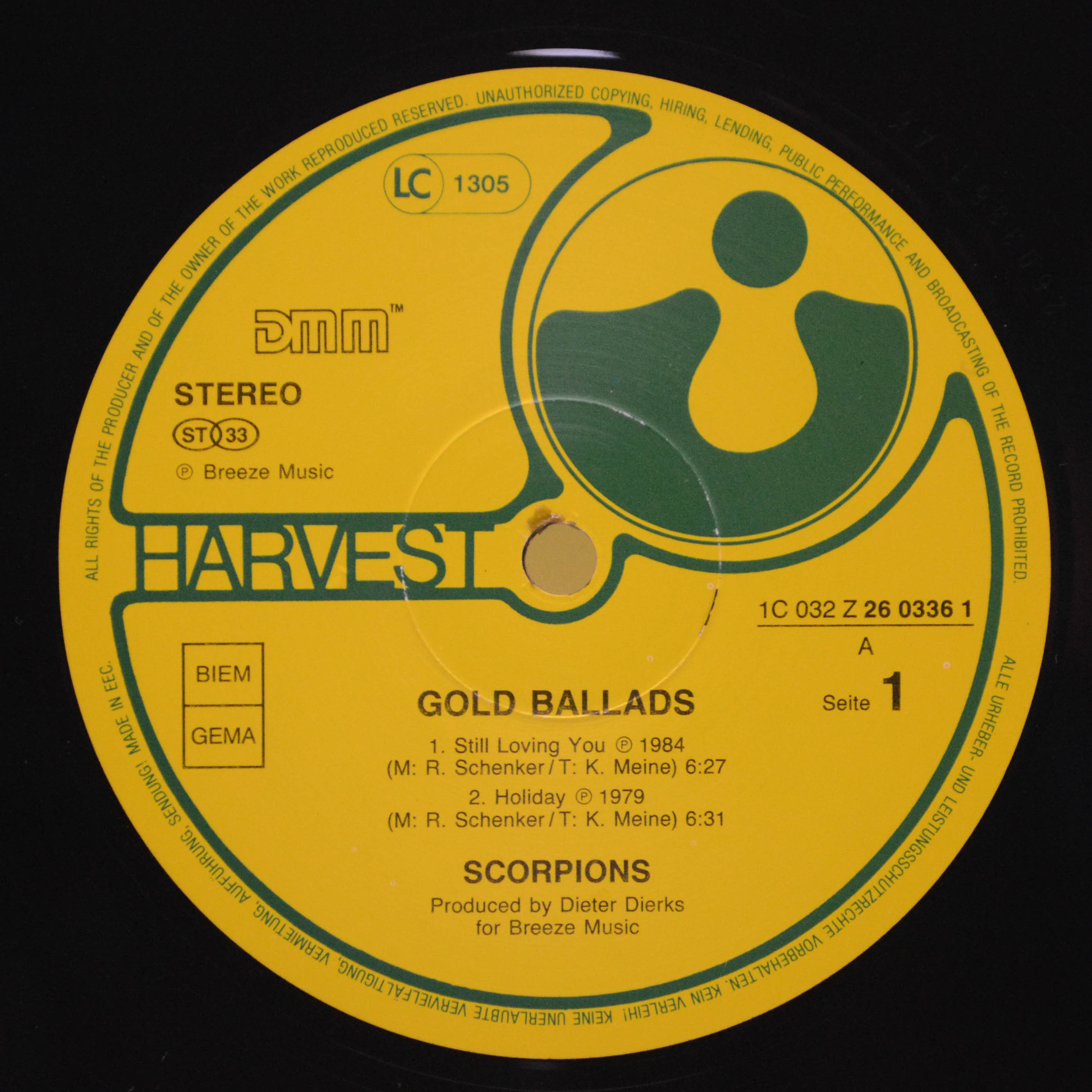 Scorpions — Gold Ballads, 1984