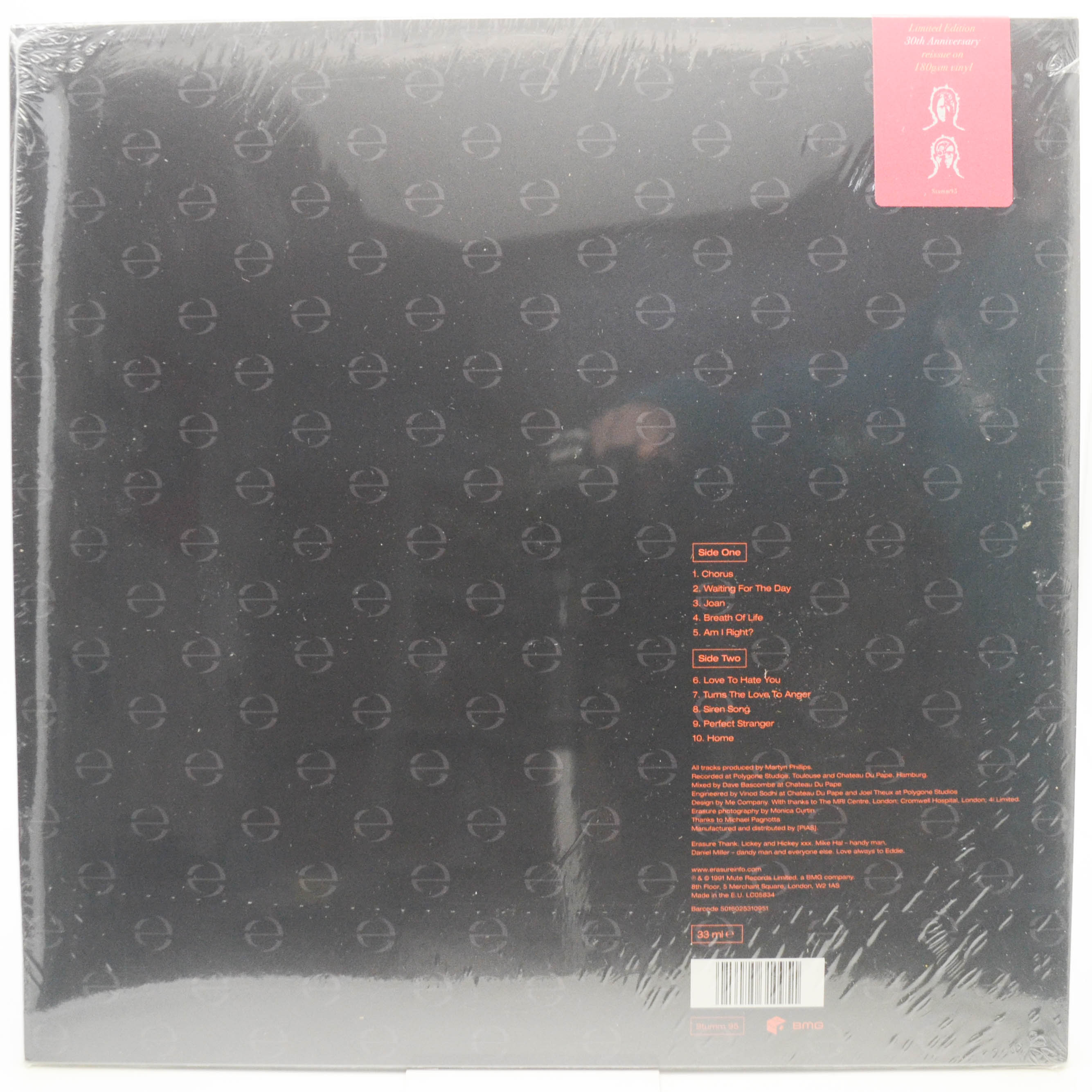 Erasure — Chorus, 1991