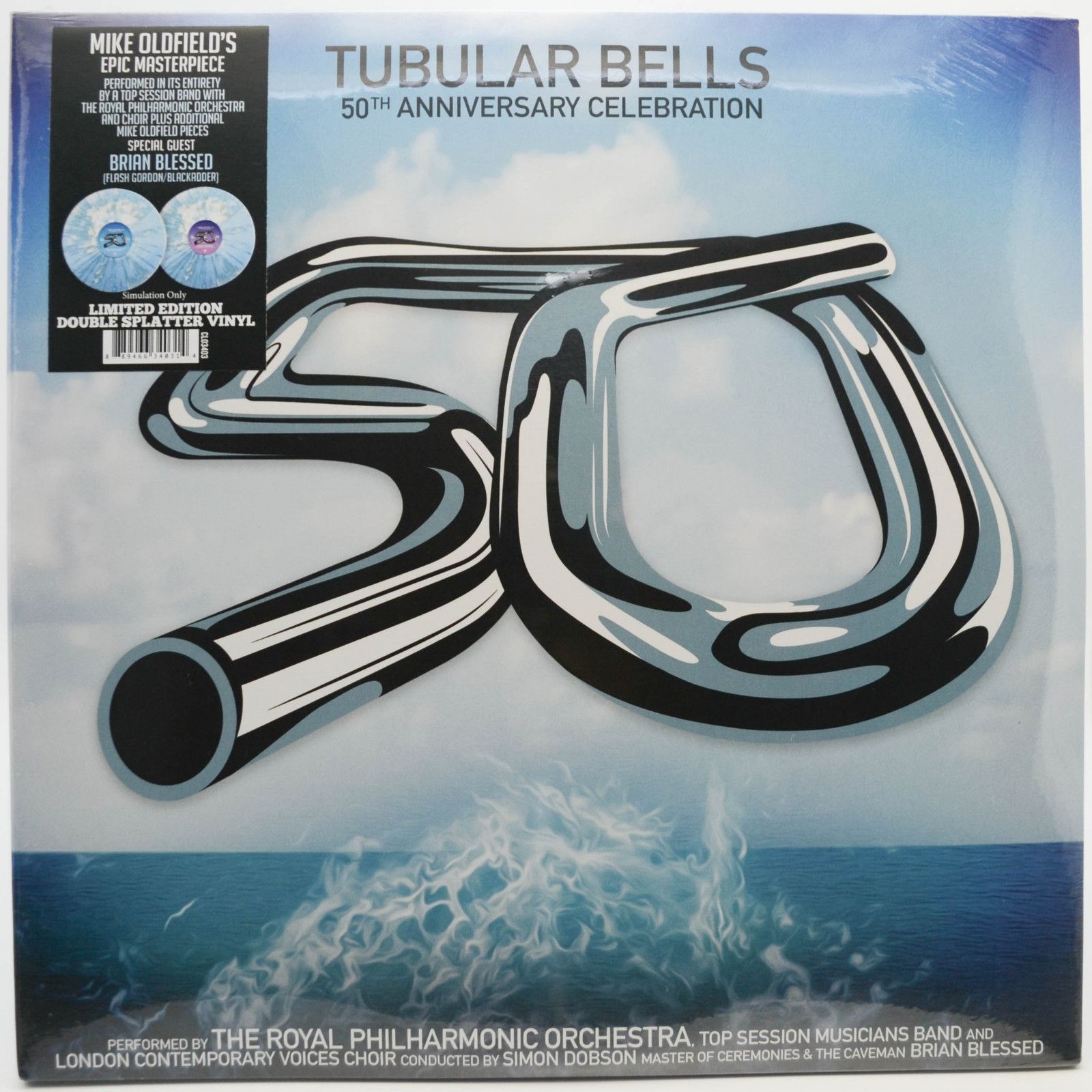 Royal Philharmonic Orchestra, London Contemporary Voices, Simon Dobson, Brian Blessed — Tubular Bells 50th Anniversary Celebration (2LP), 2022