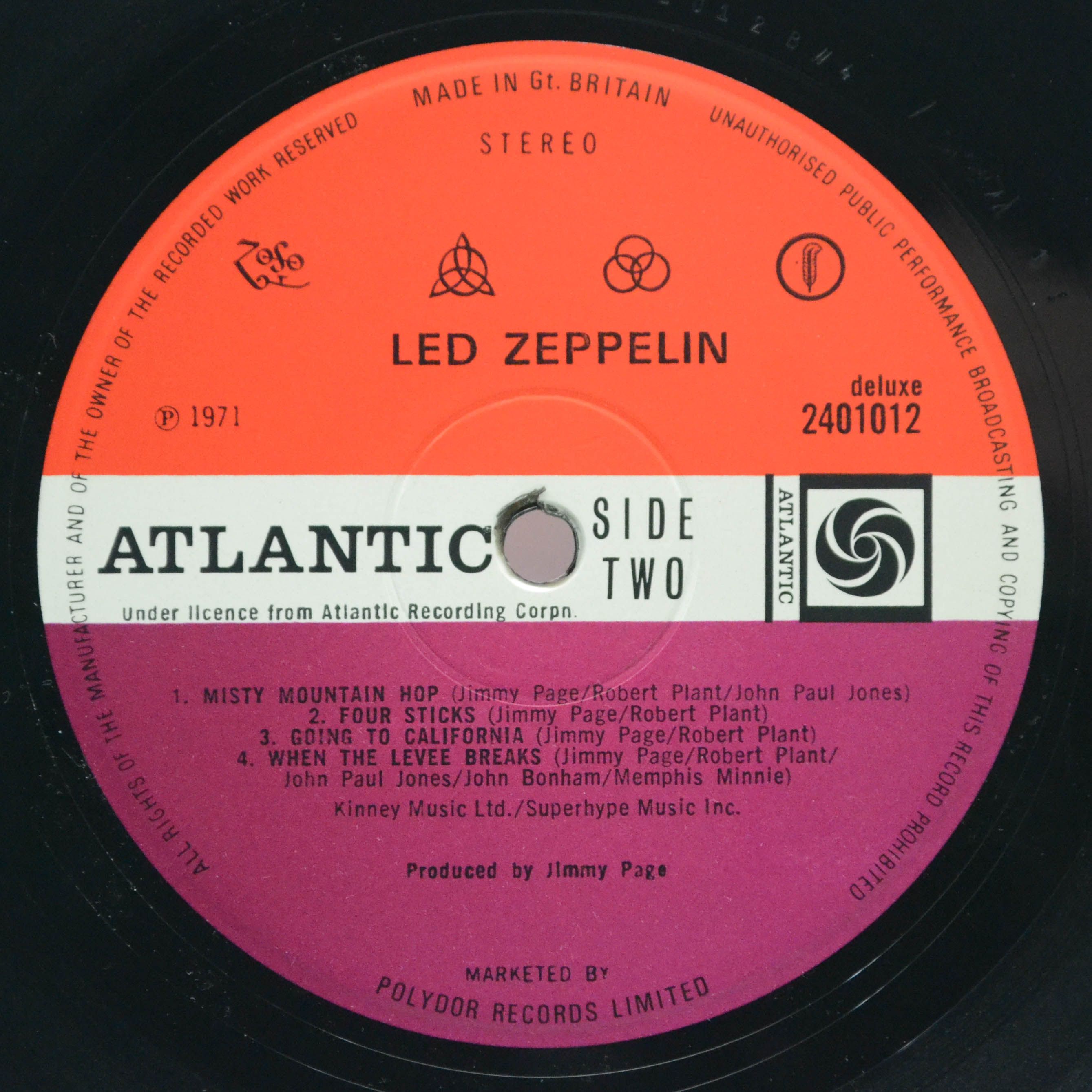 Led Zeppelin — Untitled (5th UK version), 1971