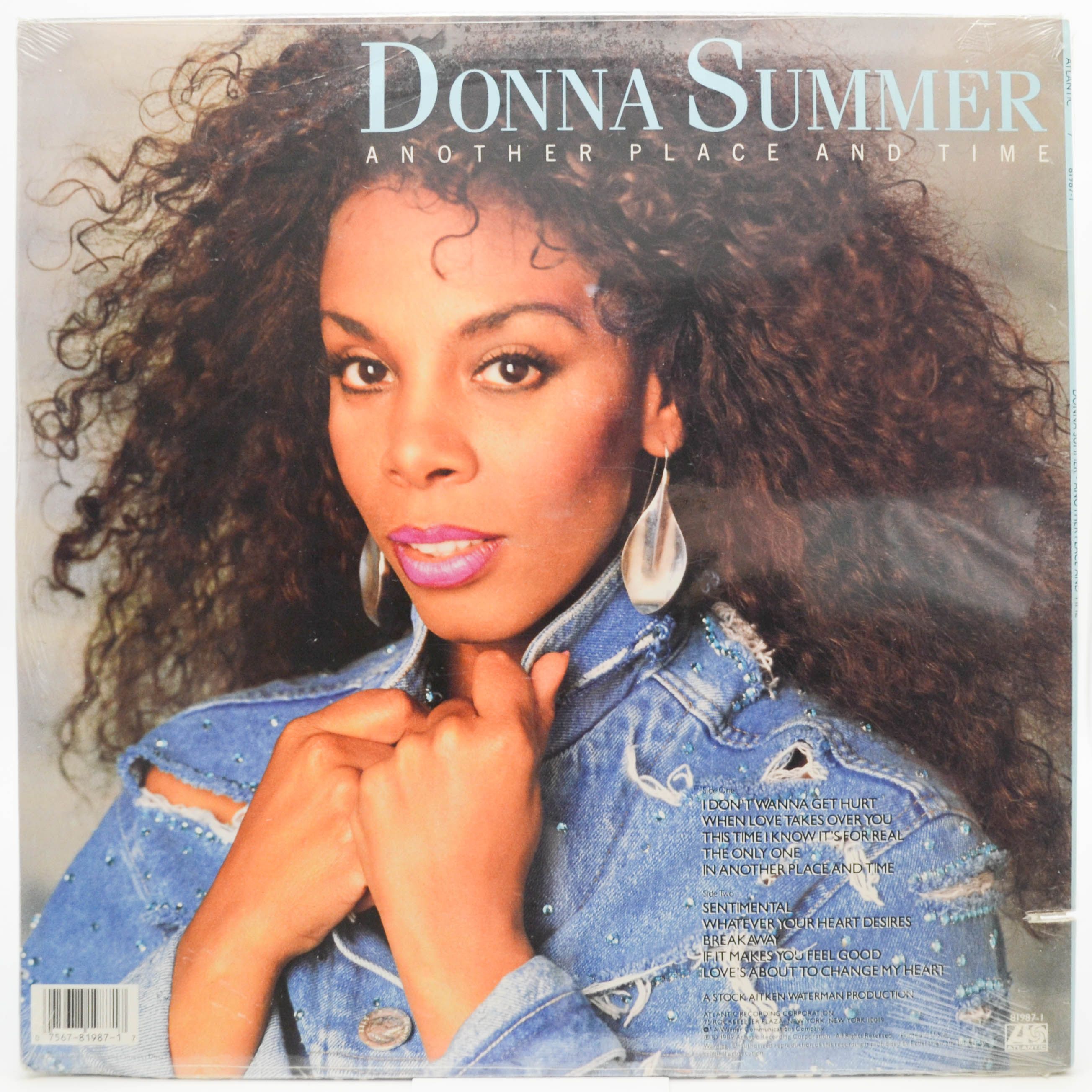 Donna Summer — Another Place And Time (1-st, USA), 1989