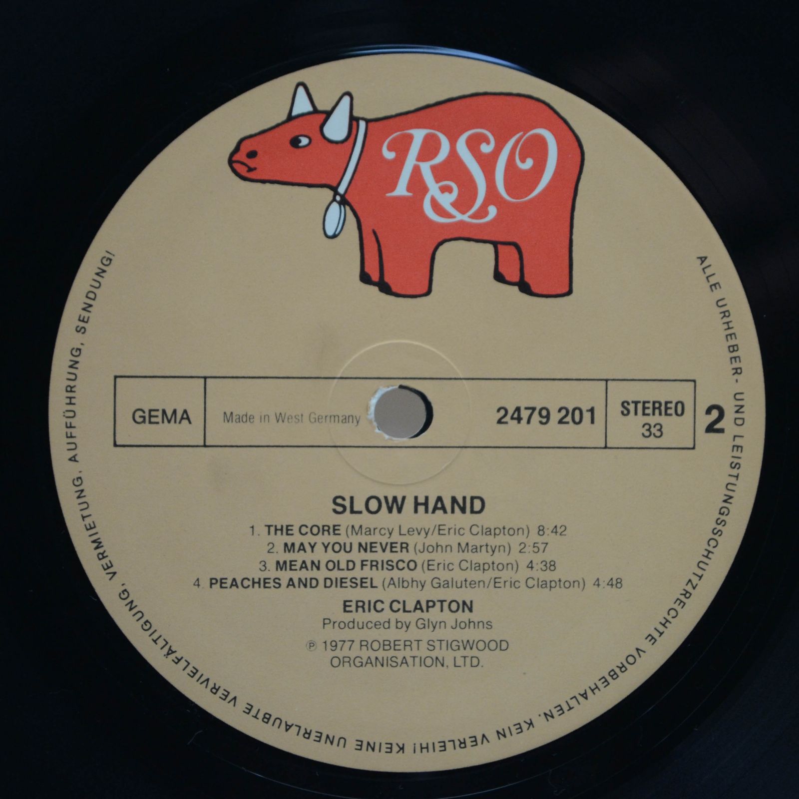 Eric Clapton — Slowhand, 1977
